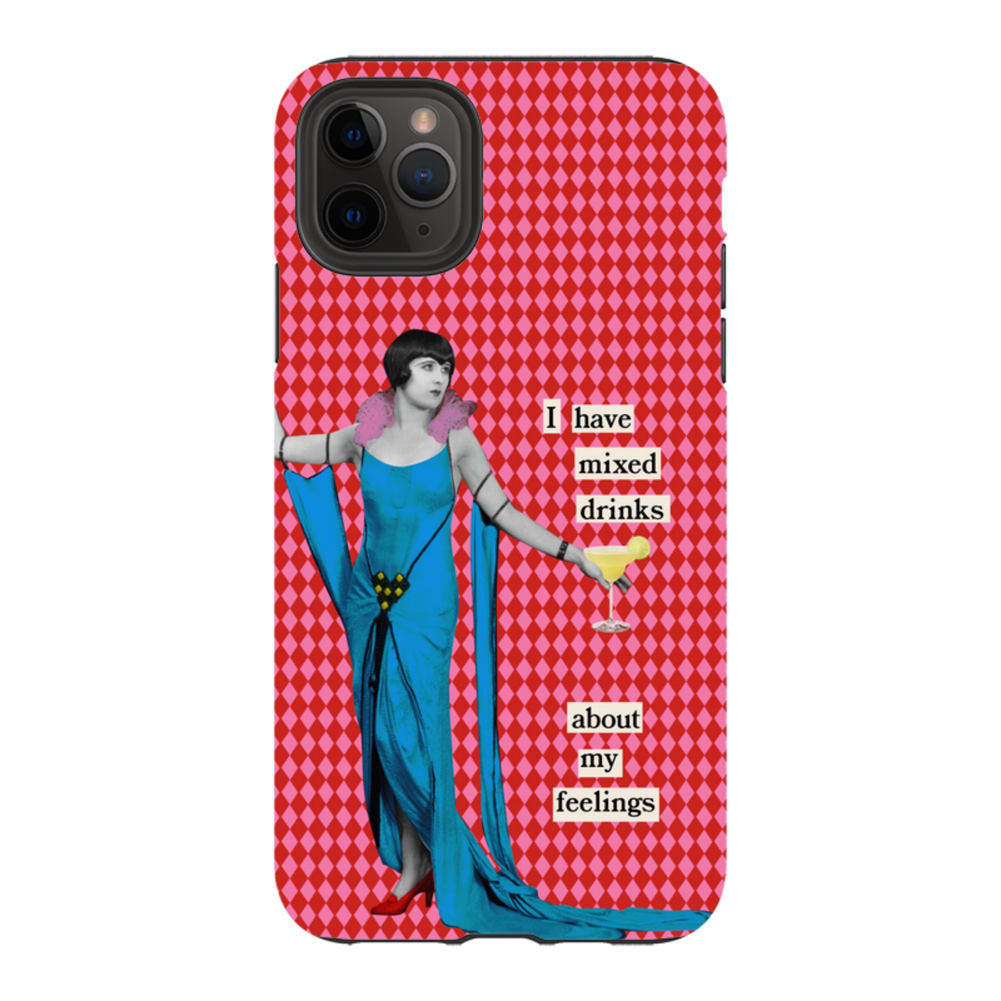 iPhone Tough Case - Mixed Drinks By Clare Jordan