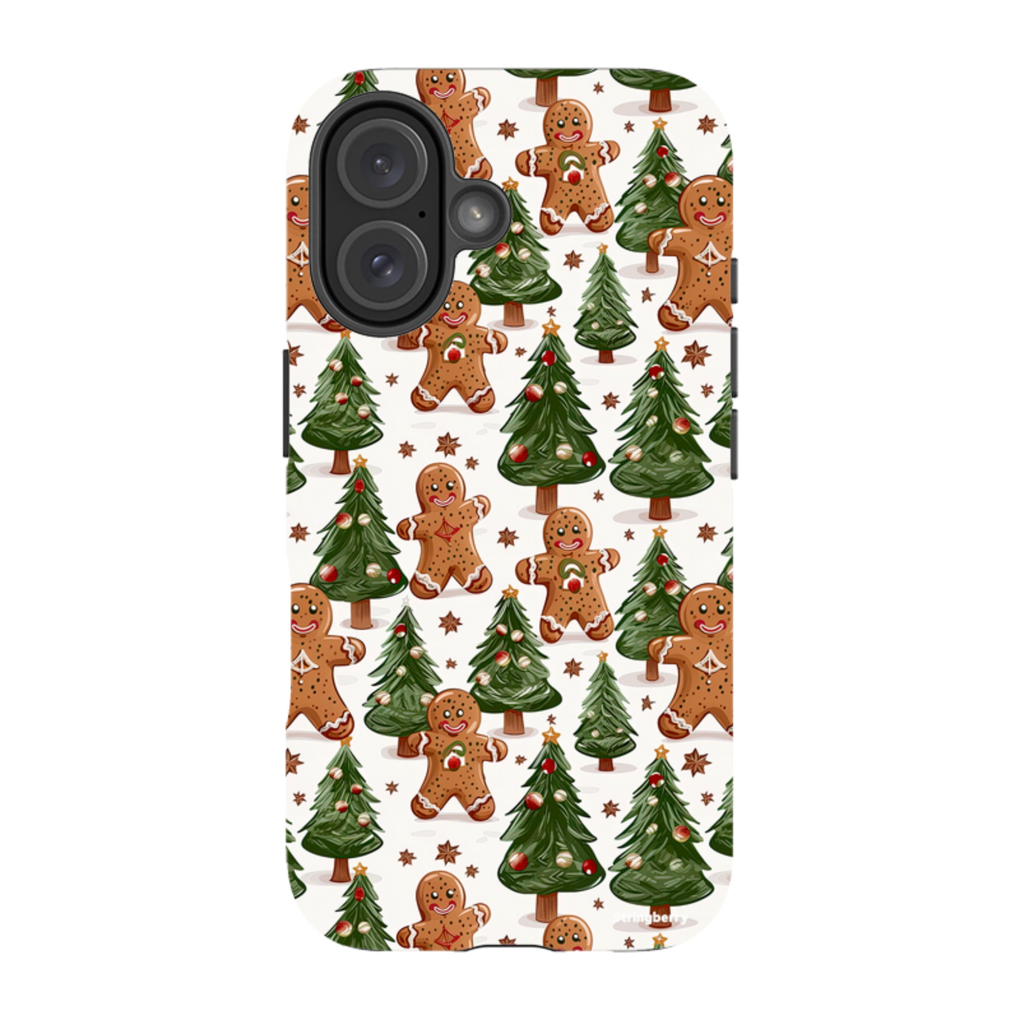iPhone Tough Case - Ginger Bread Xmas III