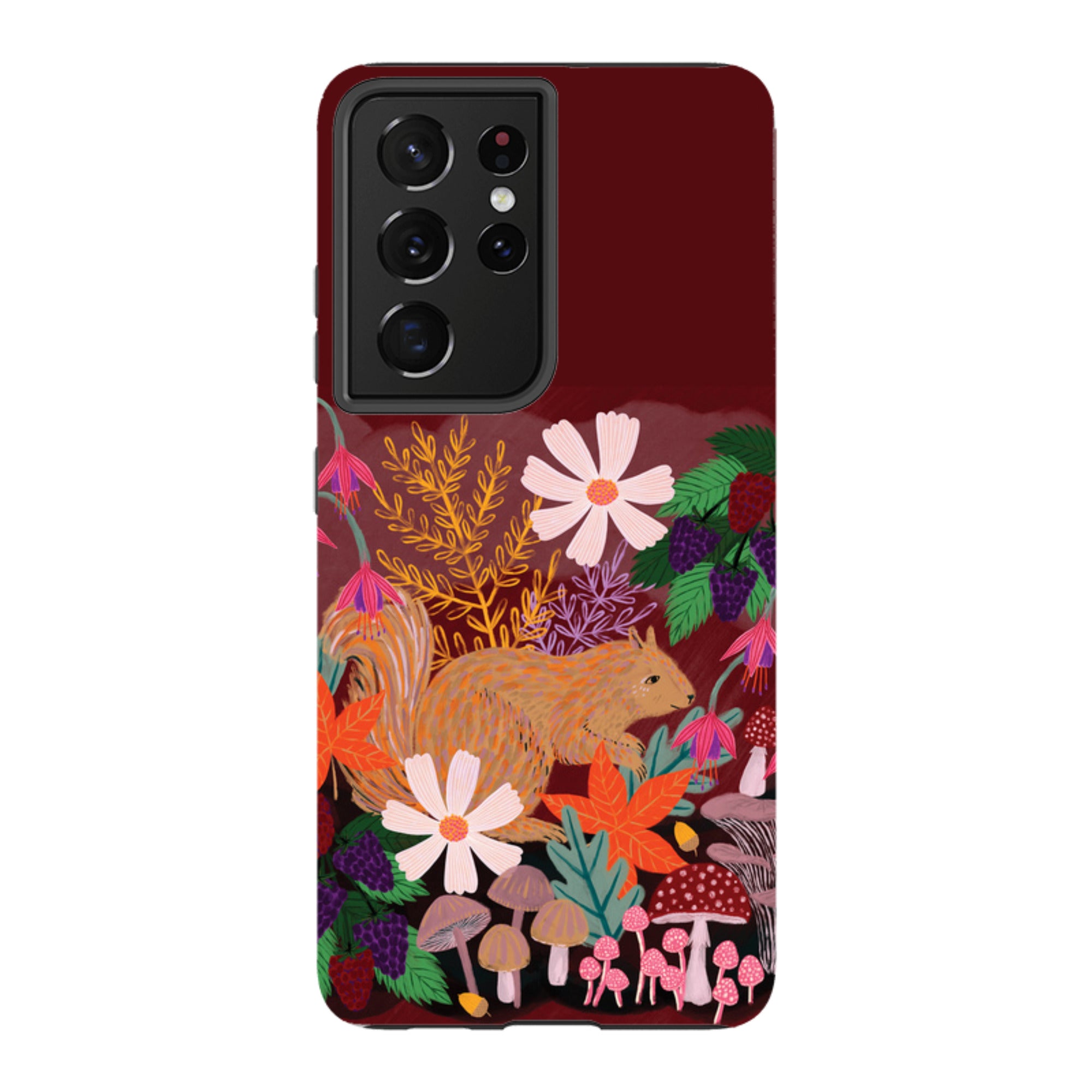 Samsung Tough Case - Autumn Squirrel By Lee Foster Wilson