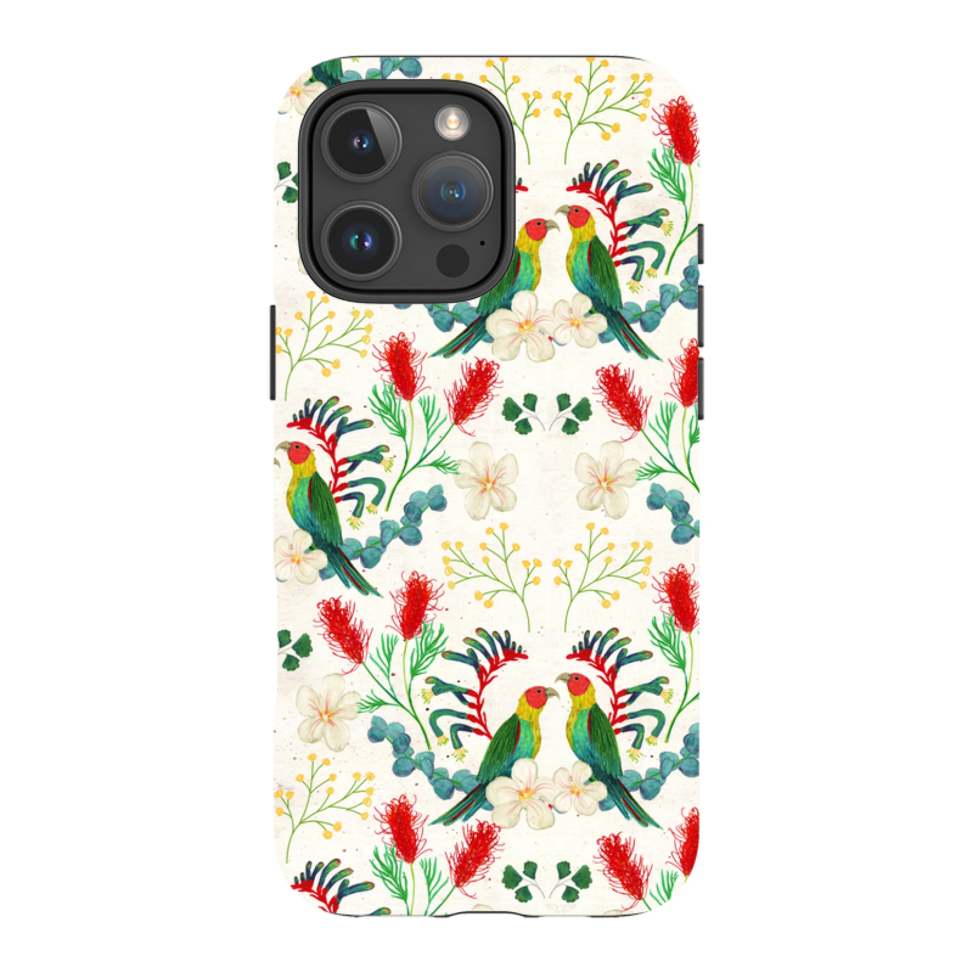 iPhone MagSafe Tough Case - Rainbow Lorikeet By Katherine Quinn