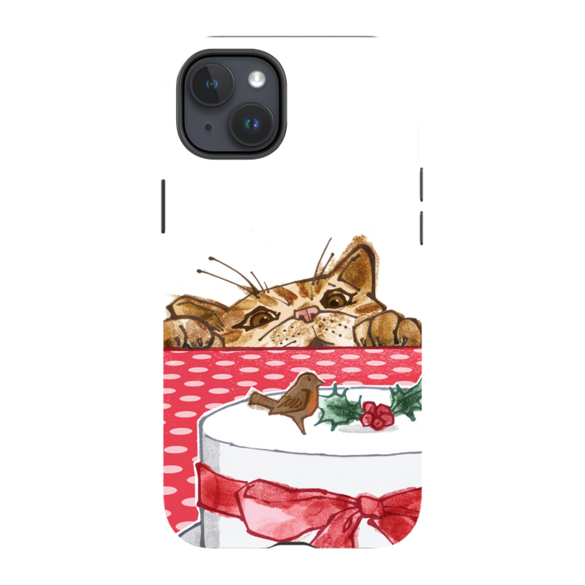 iPhone Tough Case - Cake Cat By Liane Payne