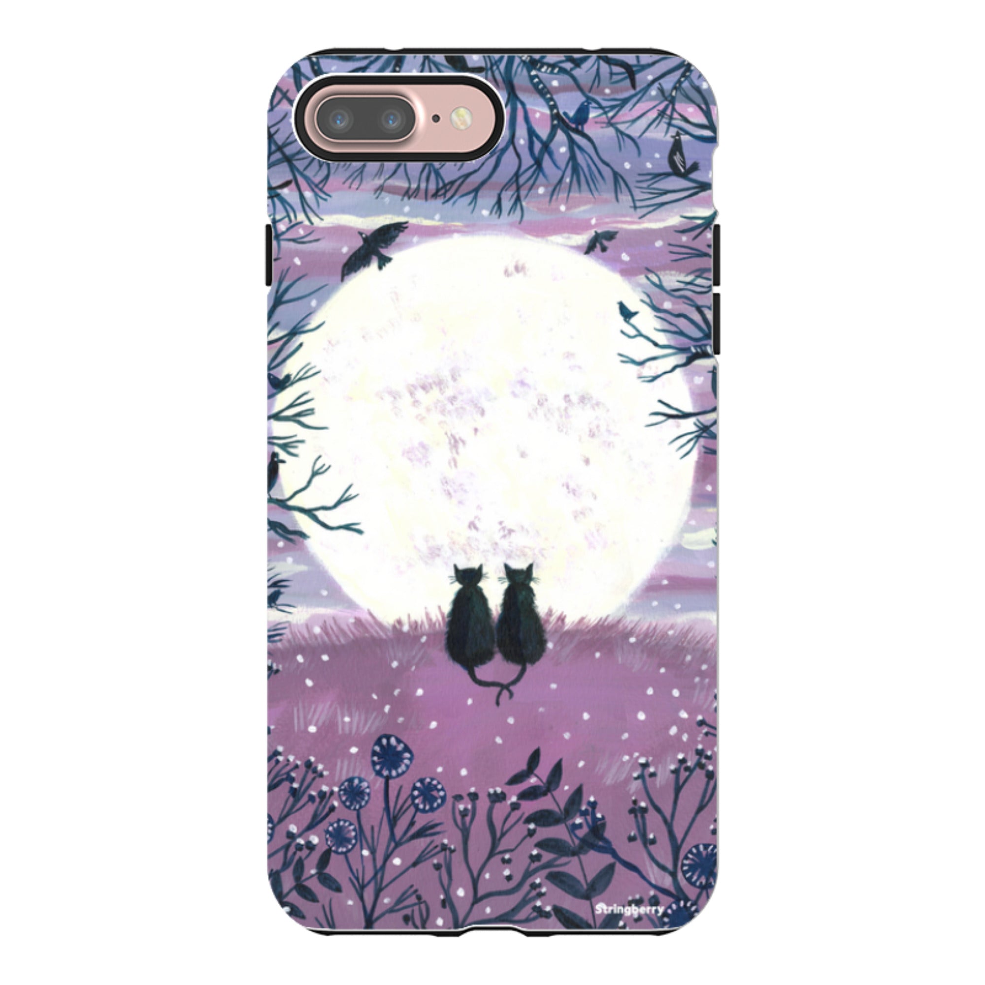 iPhone Tough Case - Winter Cats II By Mary Stubberfield