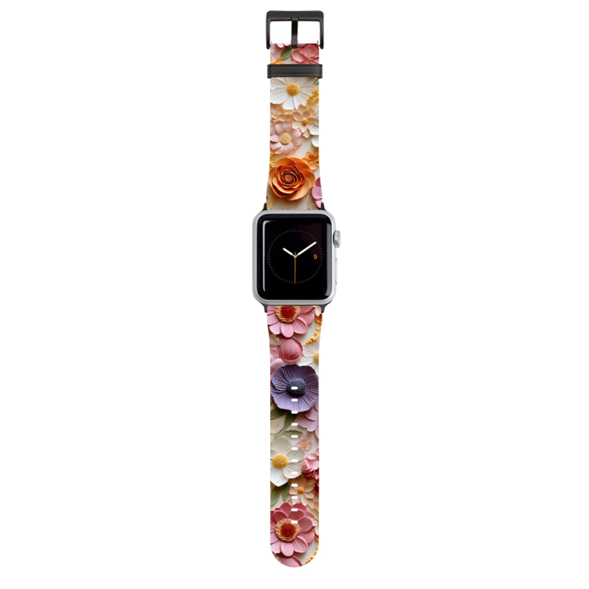 Brooke Floral Apple Watch Strap
