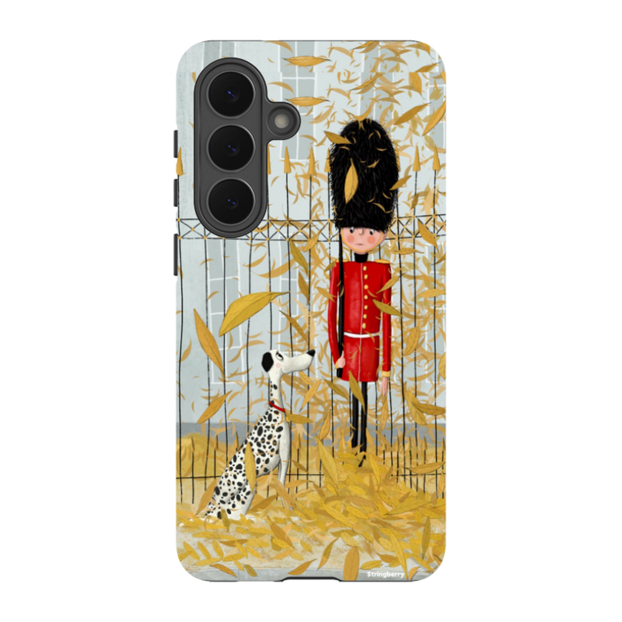 Samsung Tough Case - London In Leaves By Maja Lindberg
