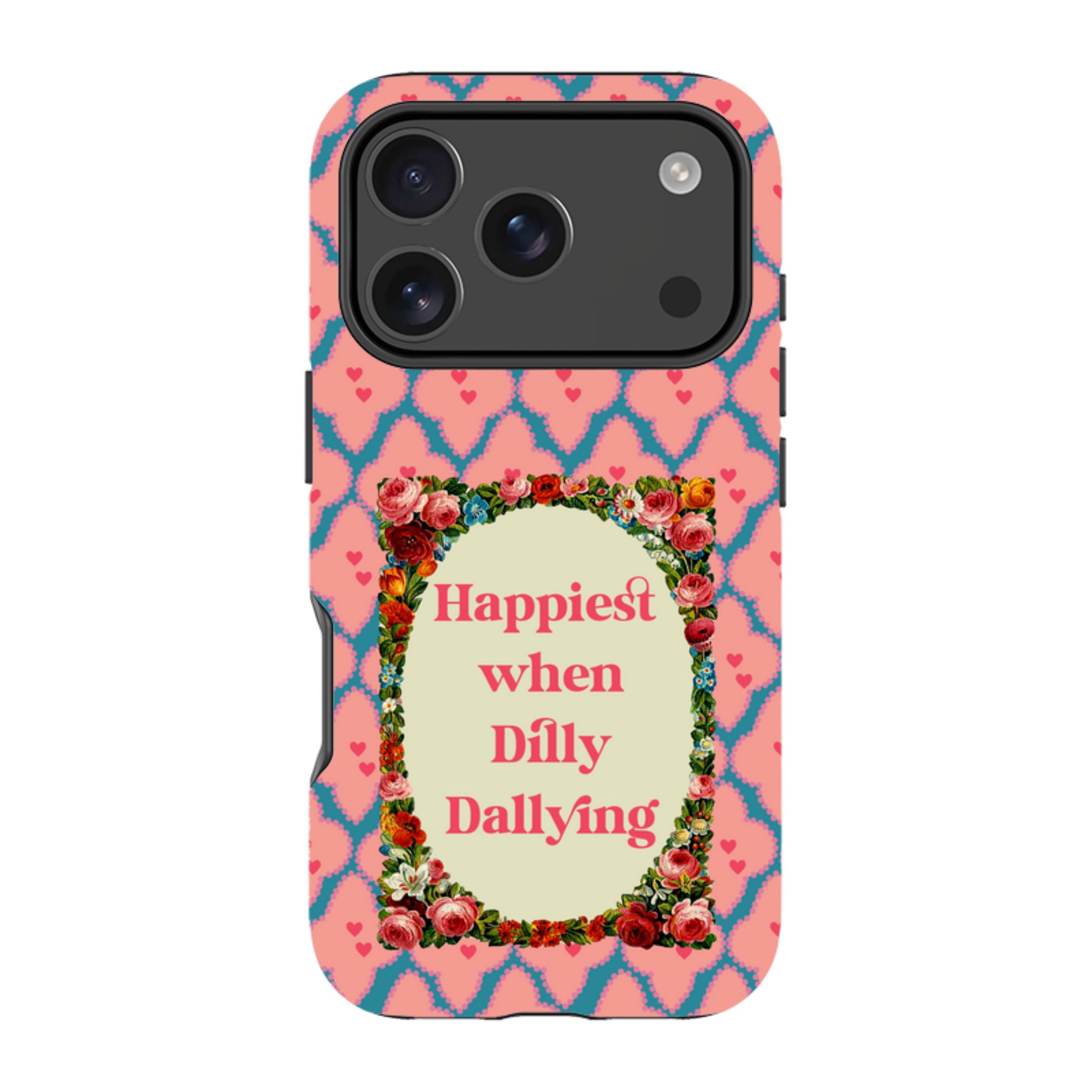 iPhone Tough Case - Dilly Dally By Clare Jordan