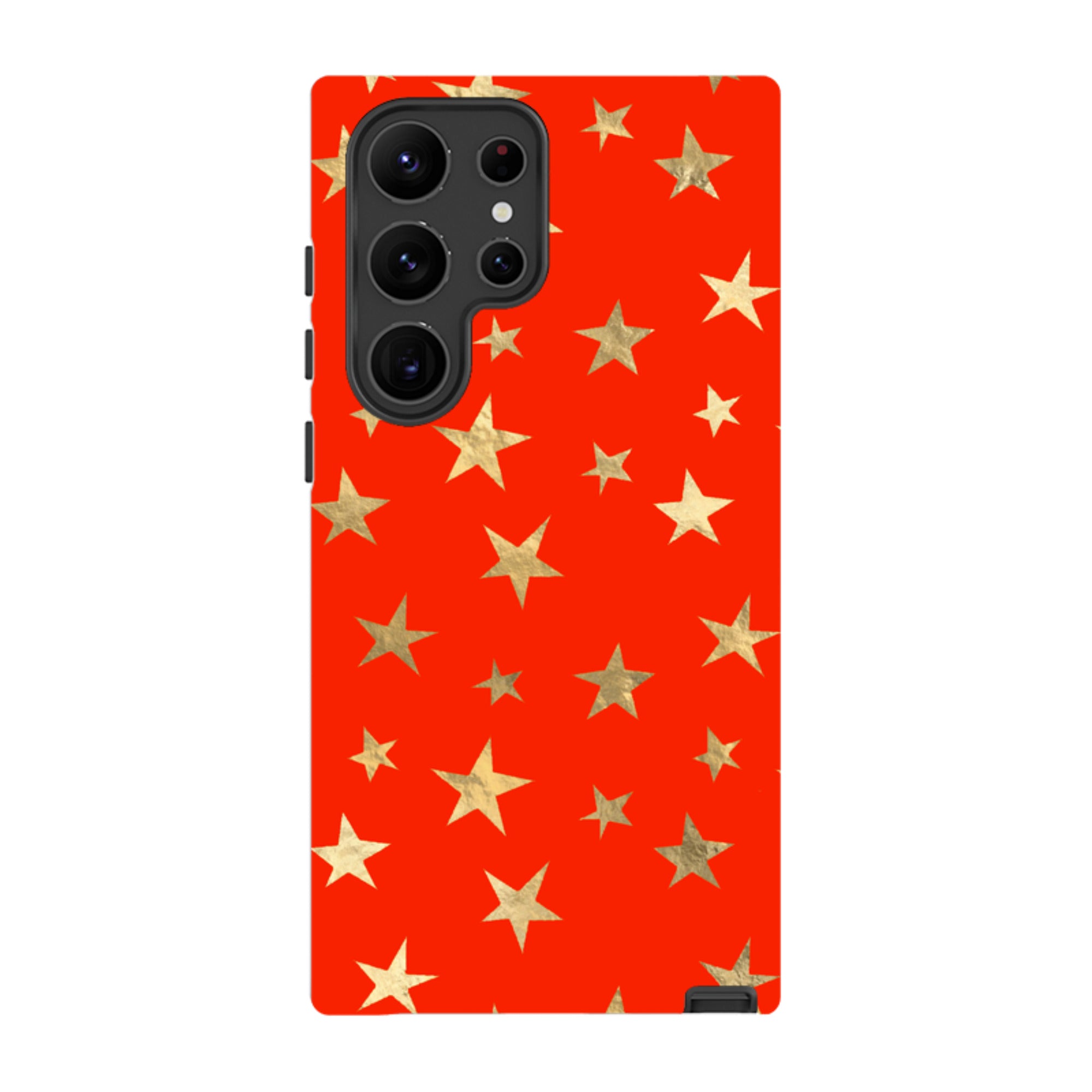 Samsung Tough Case - Red and Gold Stars