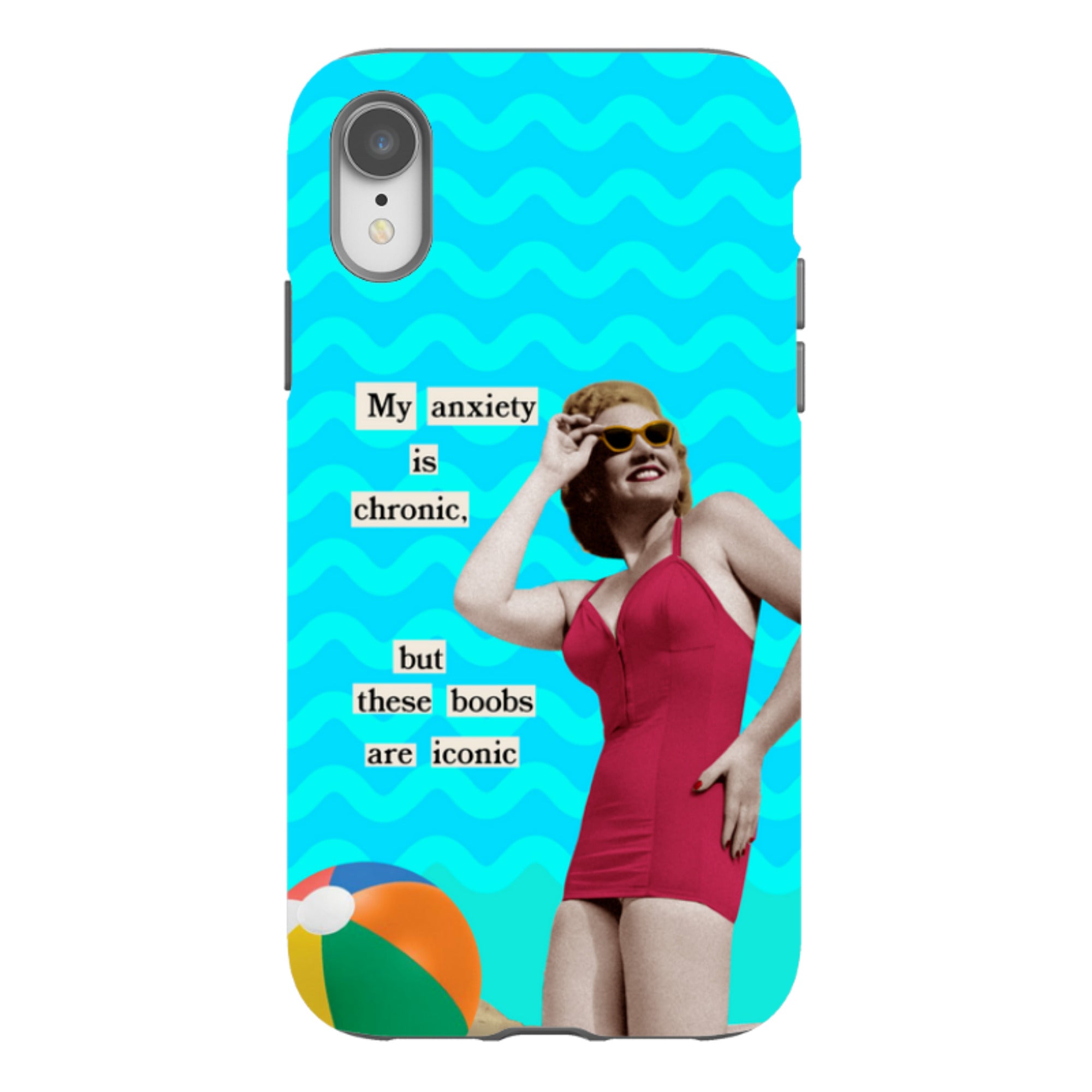 iPhone Tough Case - Boobs By Clare Jordan