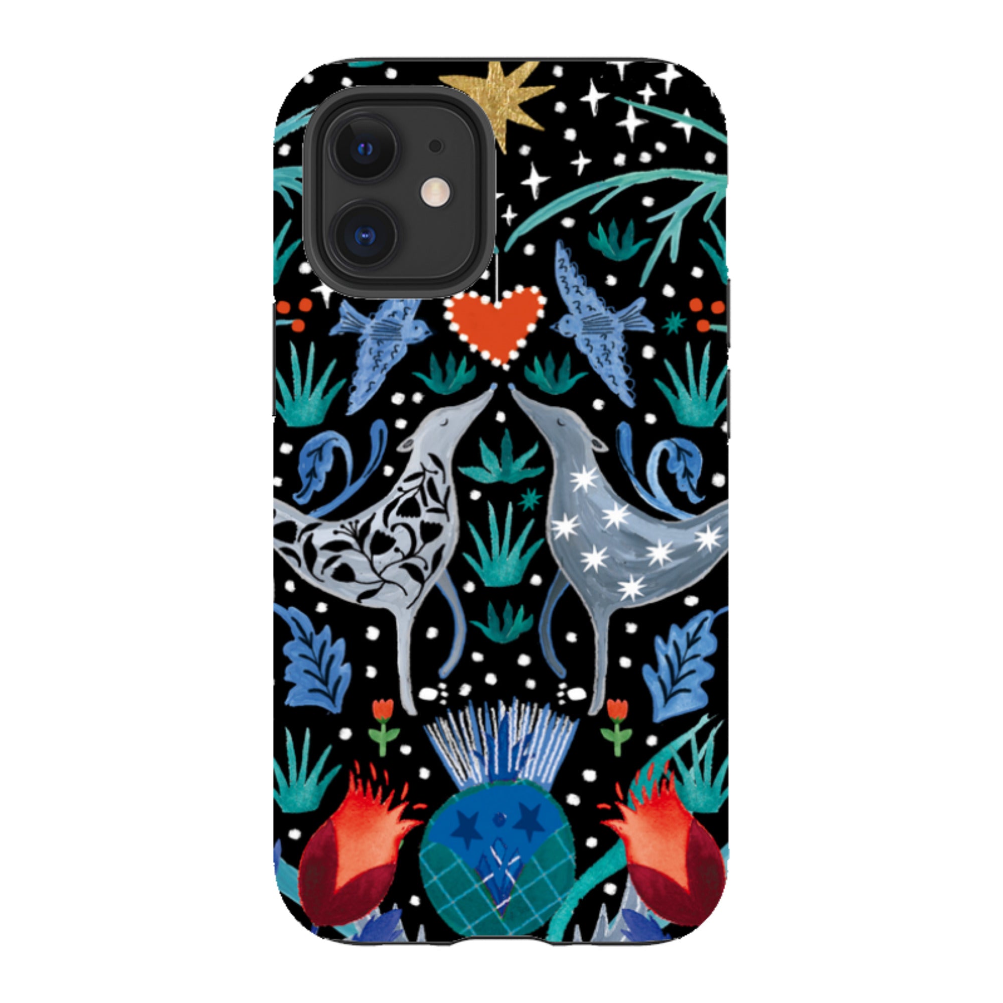 iPhone Tough Case - Winter Walk By Emma Frances Grant