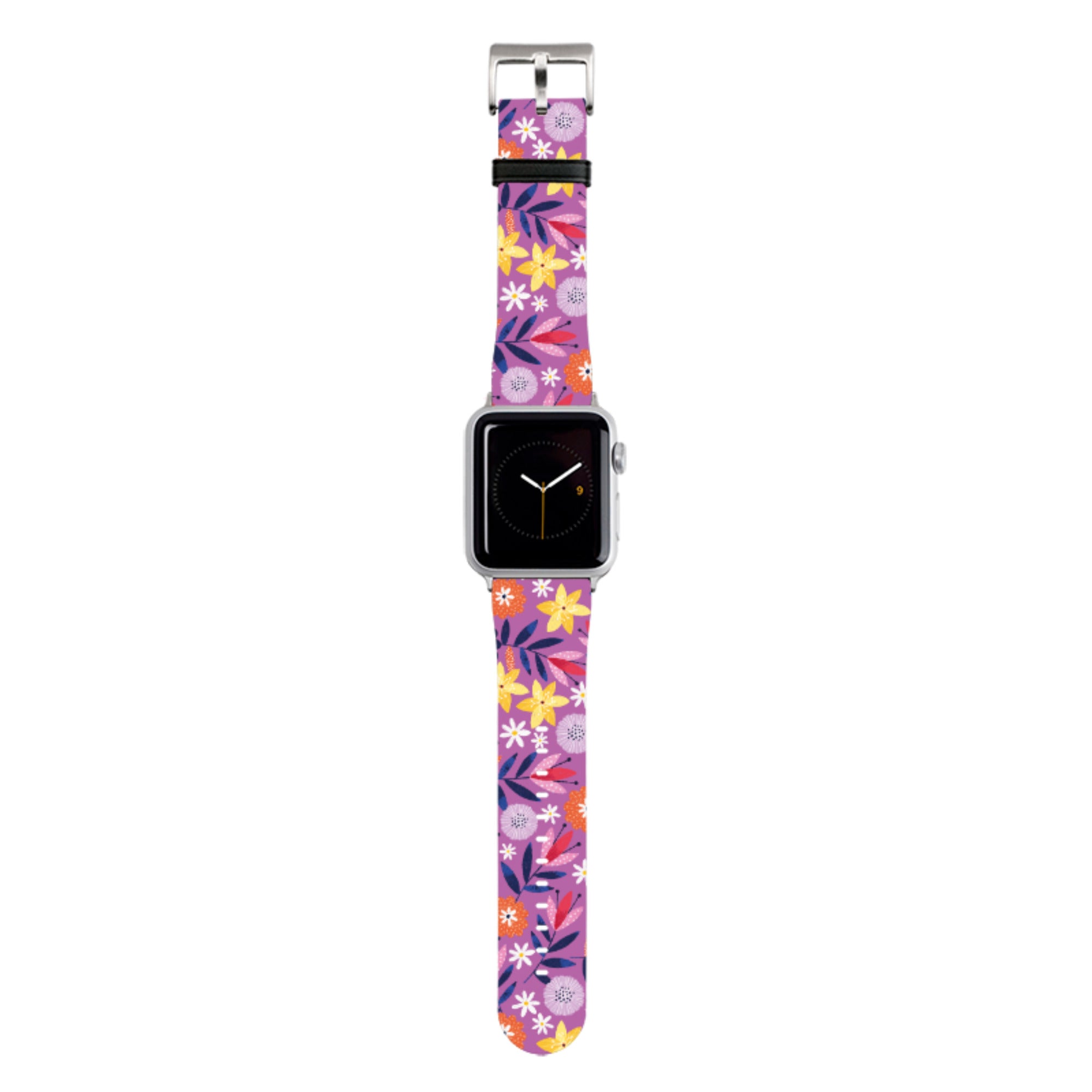 Scattered Flowers I Apple Watch Strap By Ali Brookes