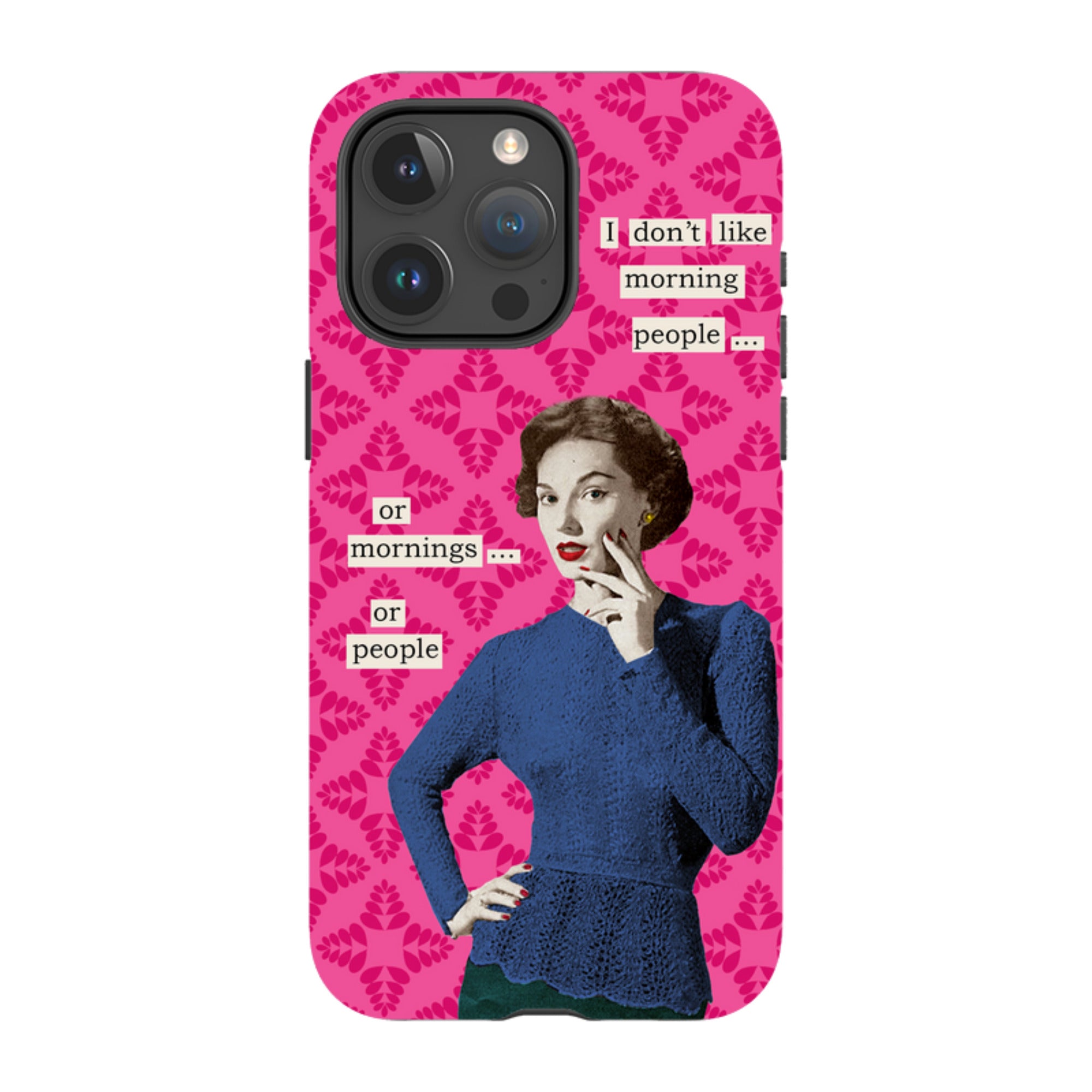 iPhone MagSafe Tough Case - Morning Person By Clare Jordan