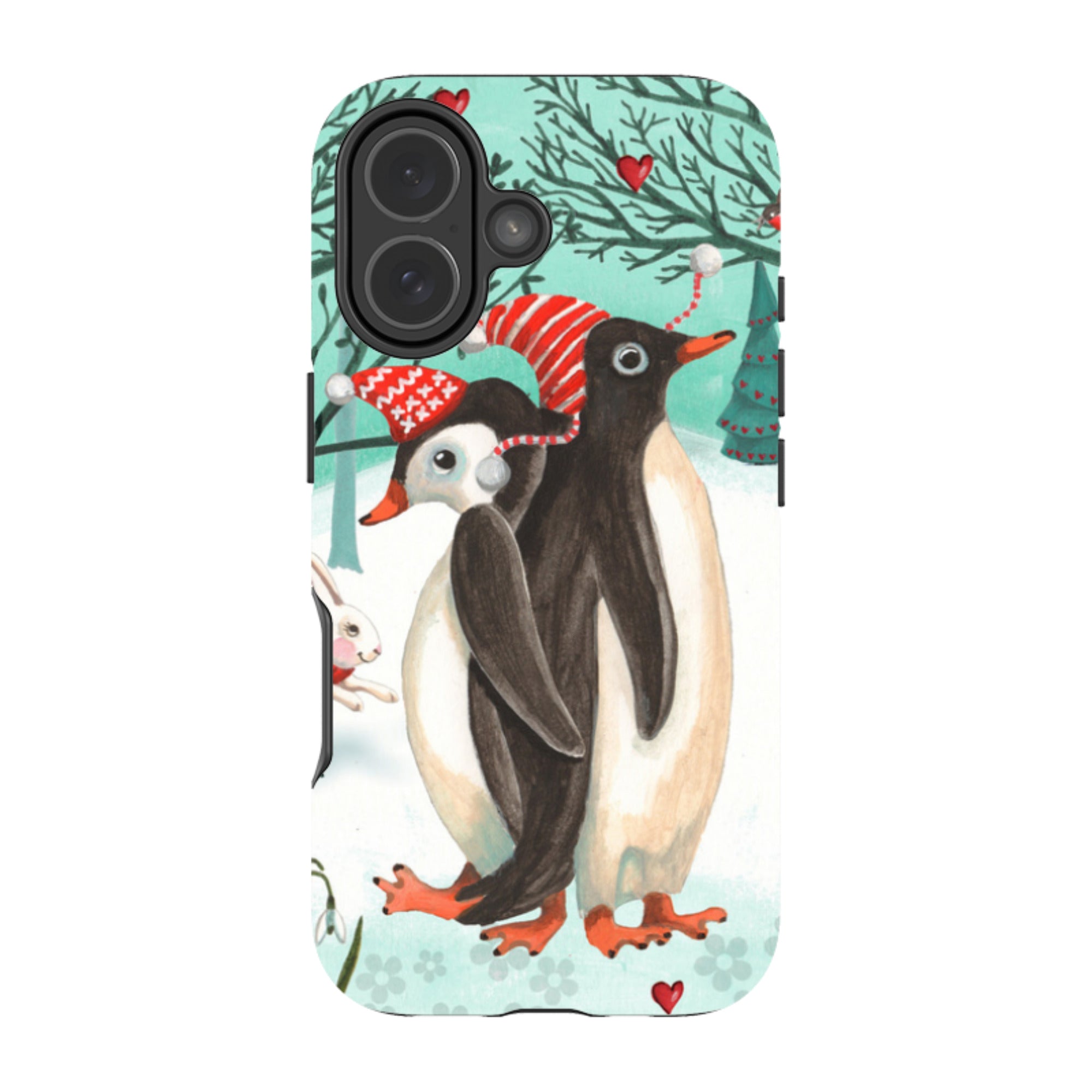 iPhone MagSafe Tough Case -  Winter Together By Caroline Bonne Muller