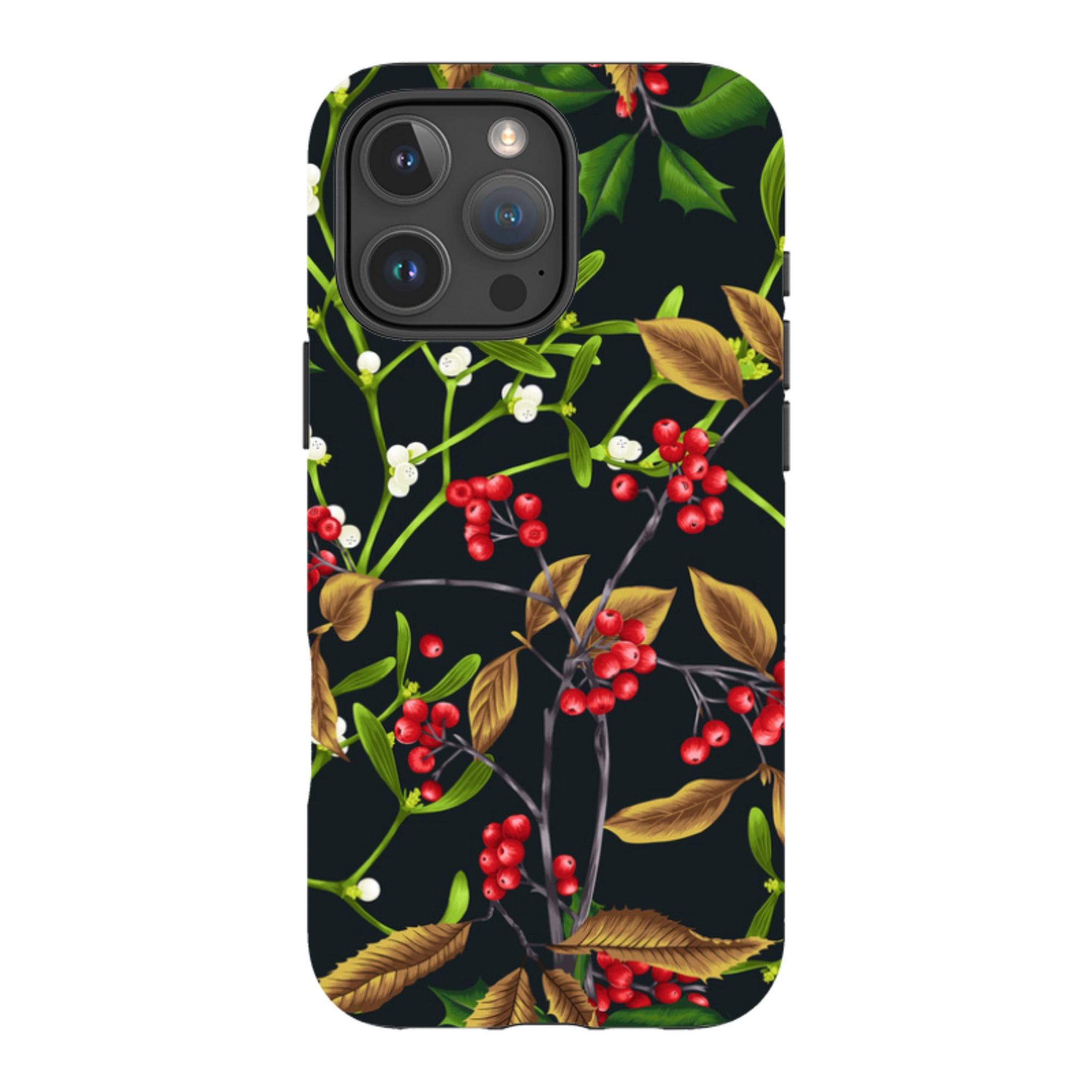 iPhone Tough Case - Magical Xmas Black