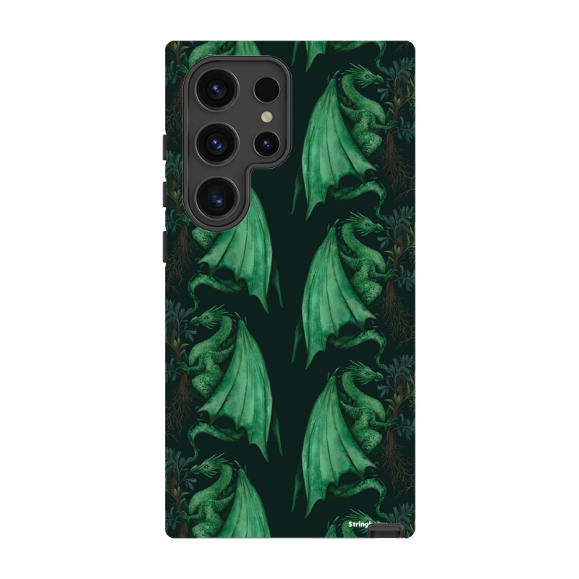 Samsung Tough Case - Arbor Dragon Pattern By Anna Stead