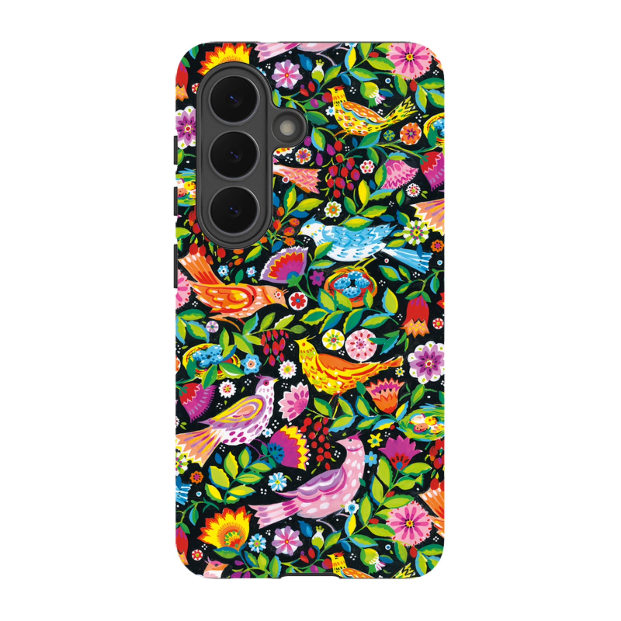 Samsung Tough Case - Folk Birds By Sarah Campbell