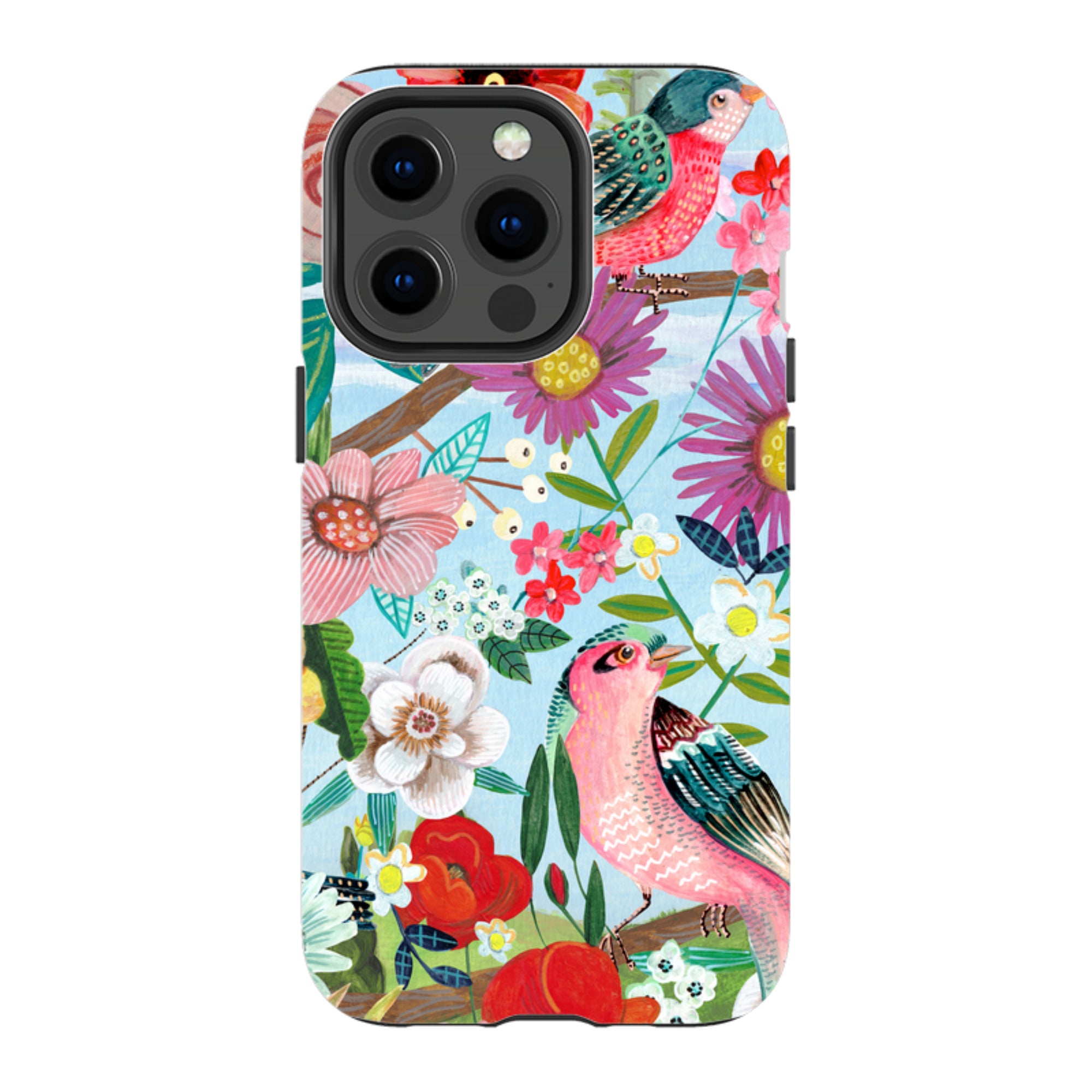 iPhone Tough Case - Birds By Caroline Bonne Muller