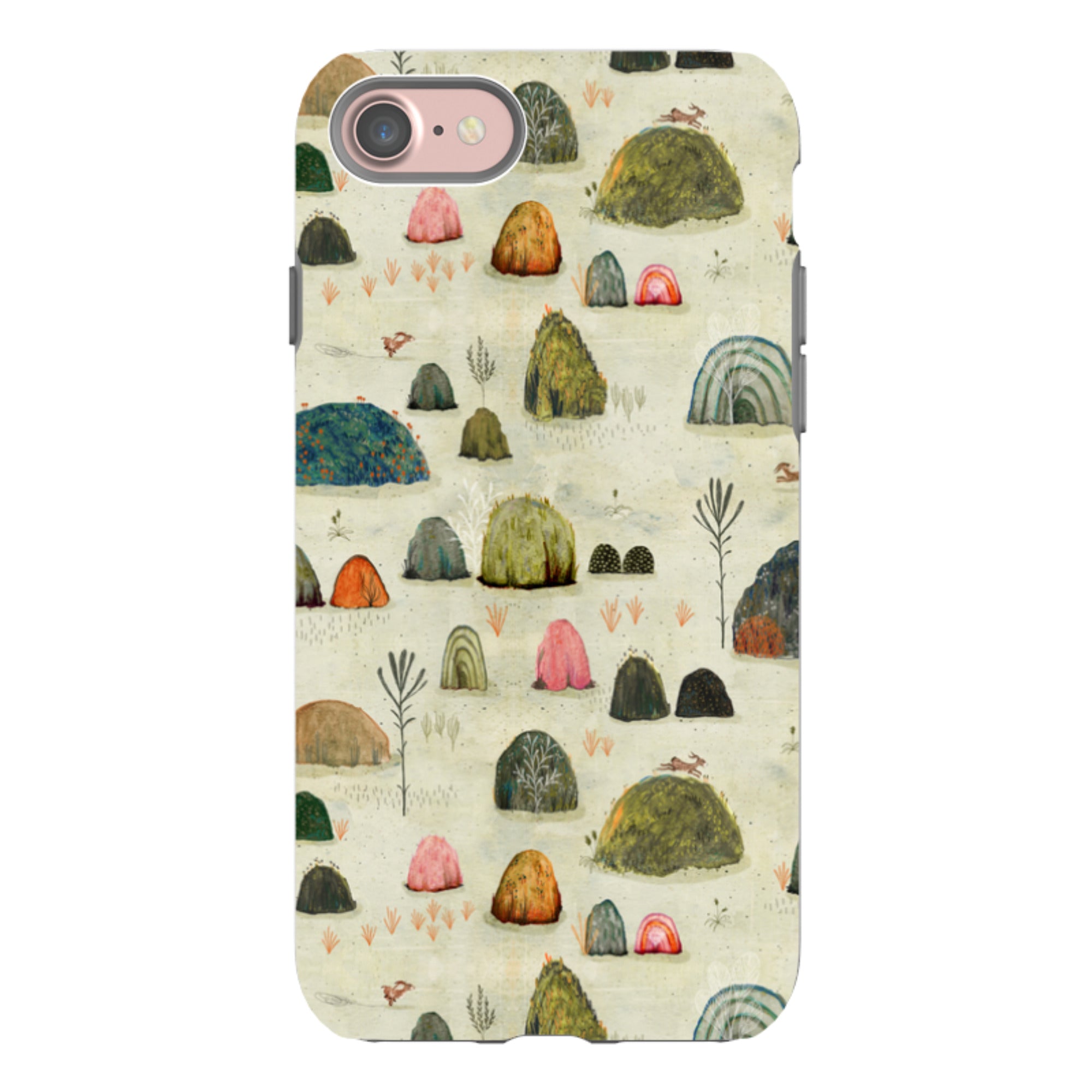 iPhone Tough Case - Sunset Mossy By Katherine Quinn