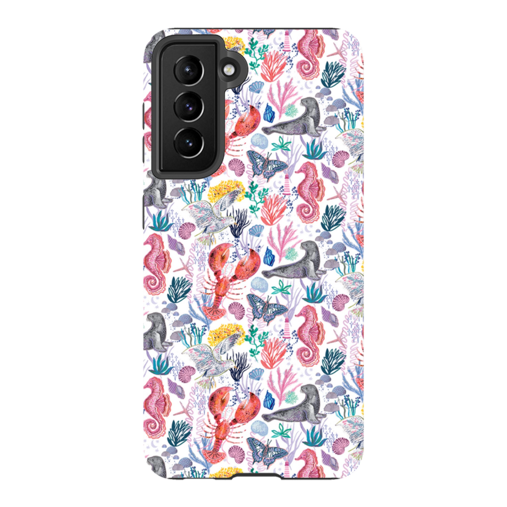 Samsung Tough  Case - Coastline Pattern B By Emma Frances Grant