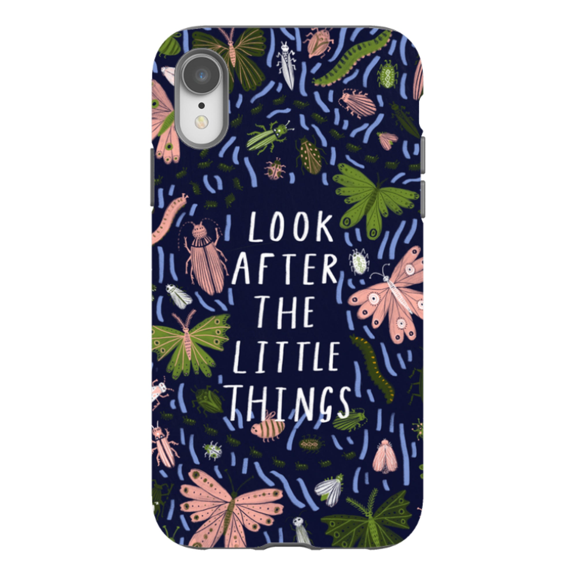 iPhone Tough Case - Little Things Blue By Lee Foster Wilson