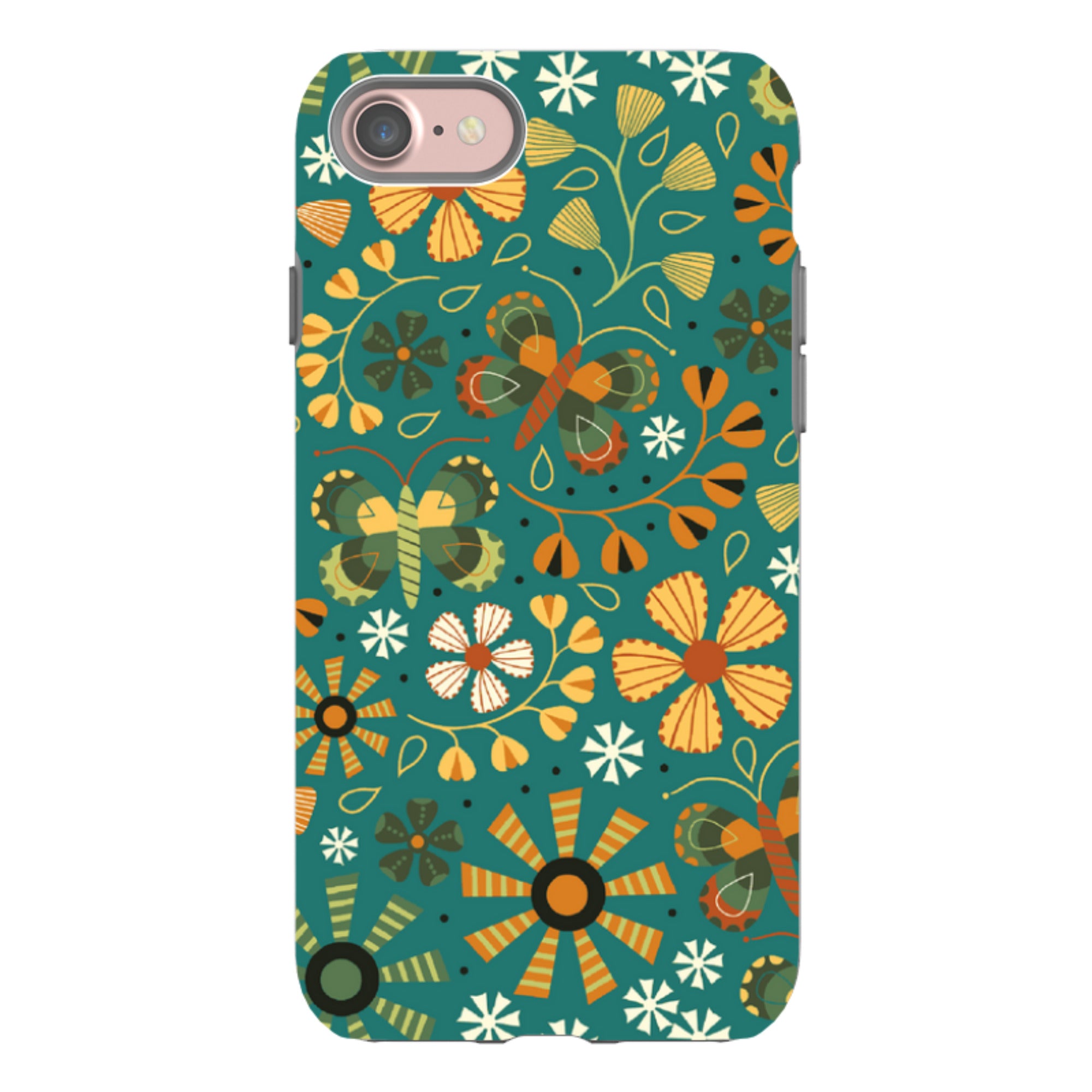 iPhone Tough Case - Butterflies Autumn By Suzy Taylor