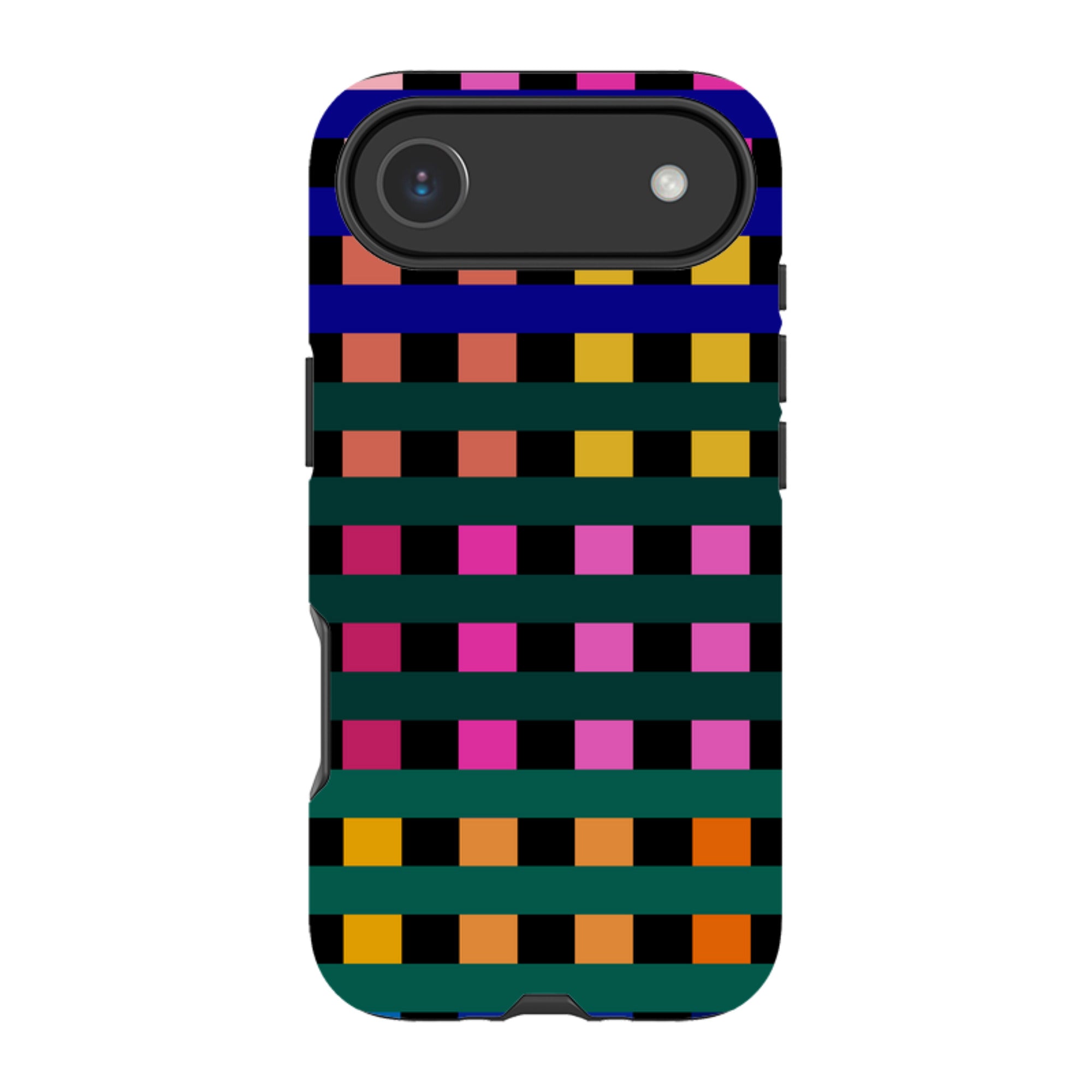iPhone Tough Case - Newton Check By Kitty Joseph