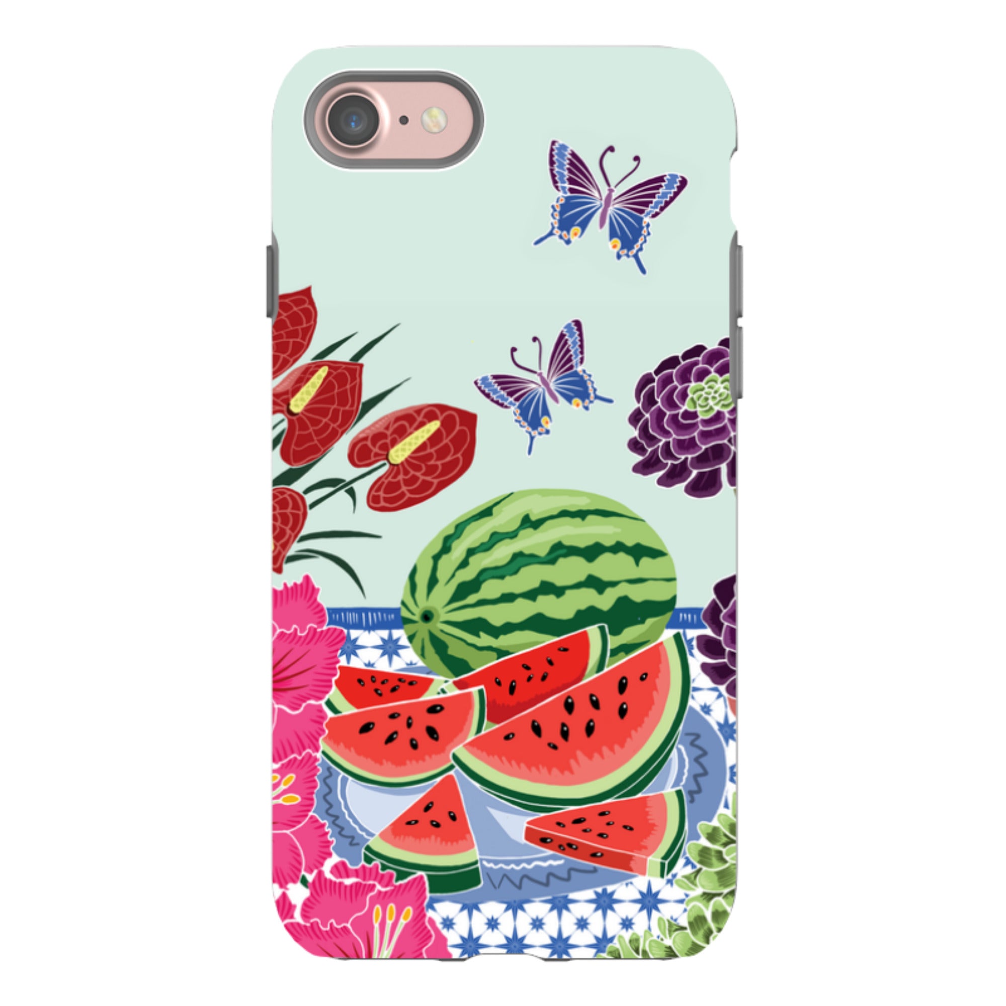 iPhone Tough Case - Watermelon By Kate Heiss