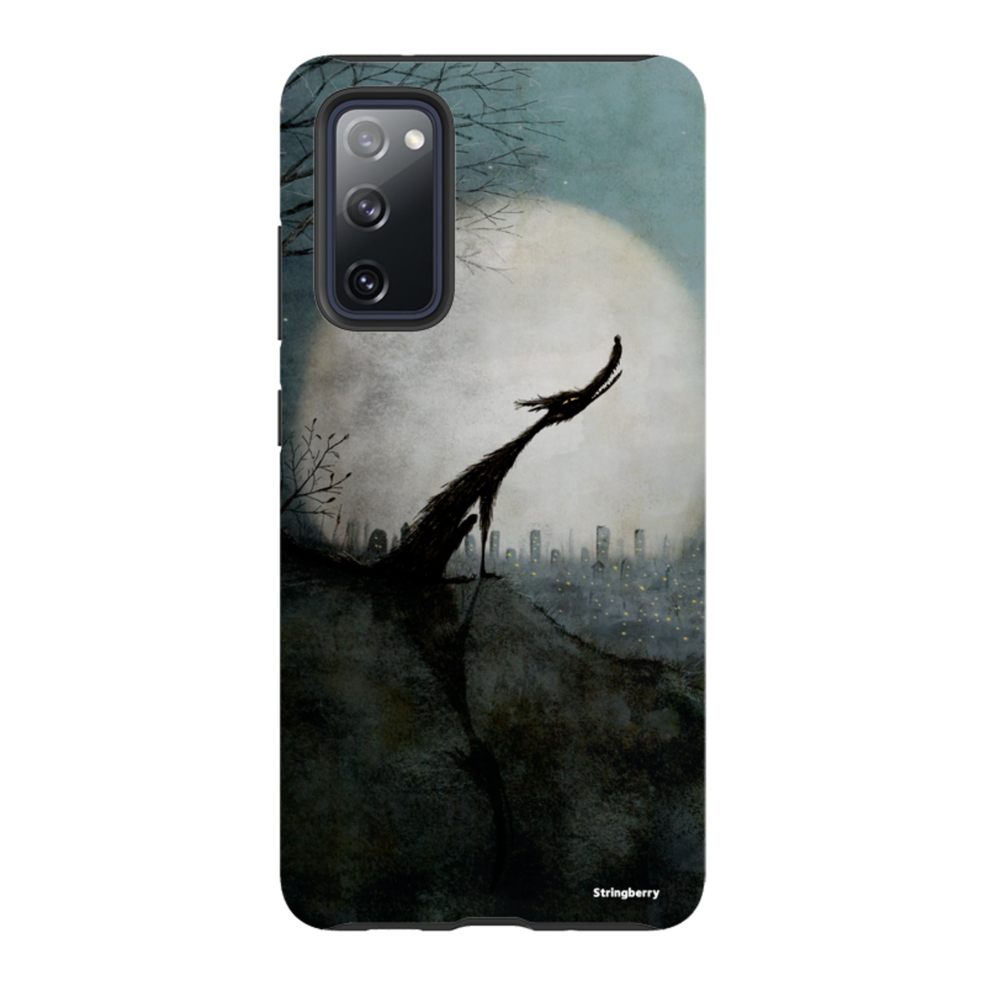 Samsung Tough Case - Wolf Moon By Maja Lindberg