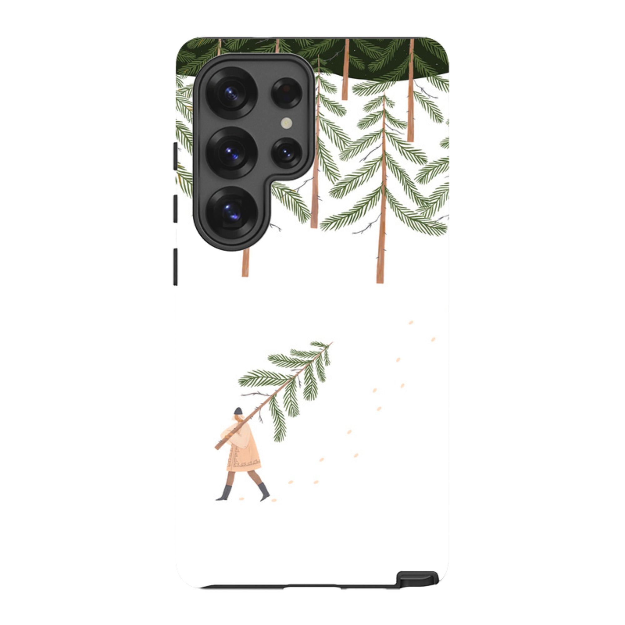 Samsung Tough Case - Coming Home For Christmas By Madalina Andronic