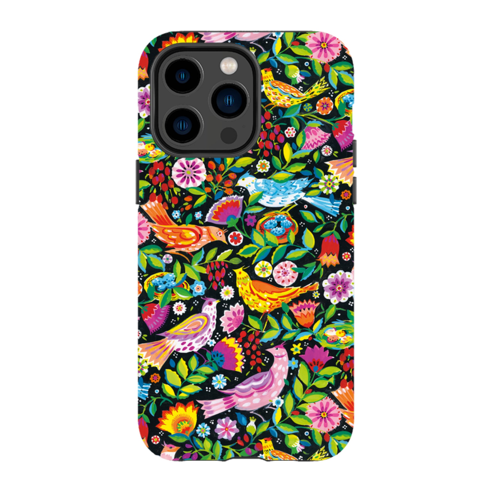 iPhone MagSafe Tough Case -  Folk Birds By Sarah Campbell