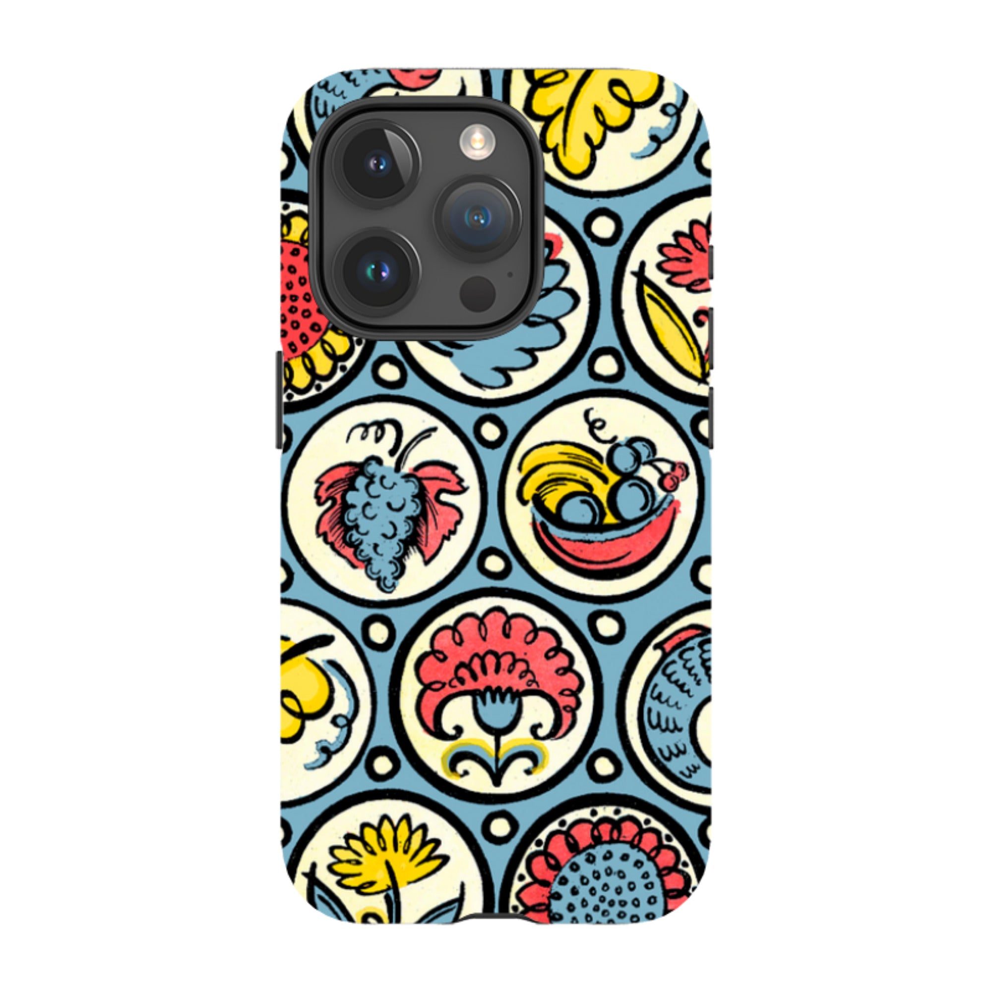 iPhone Tough Case - Birds, Fish & Fruit By Cressida Bell