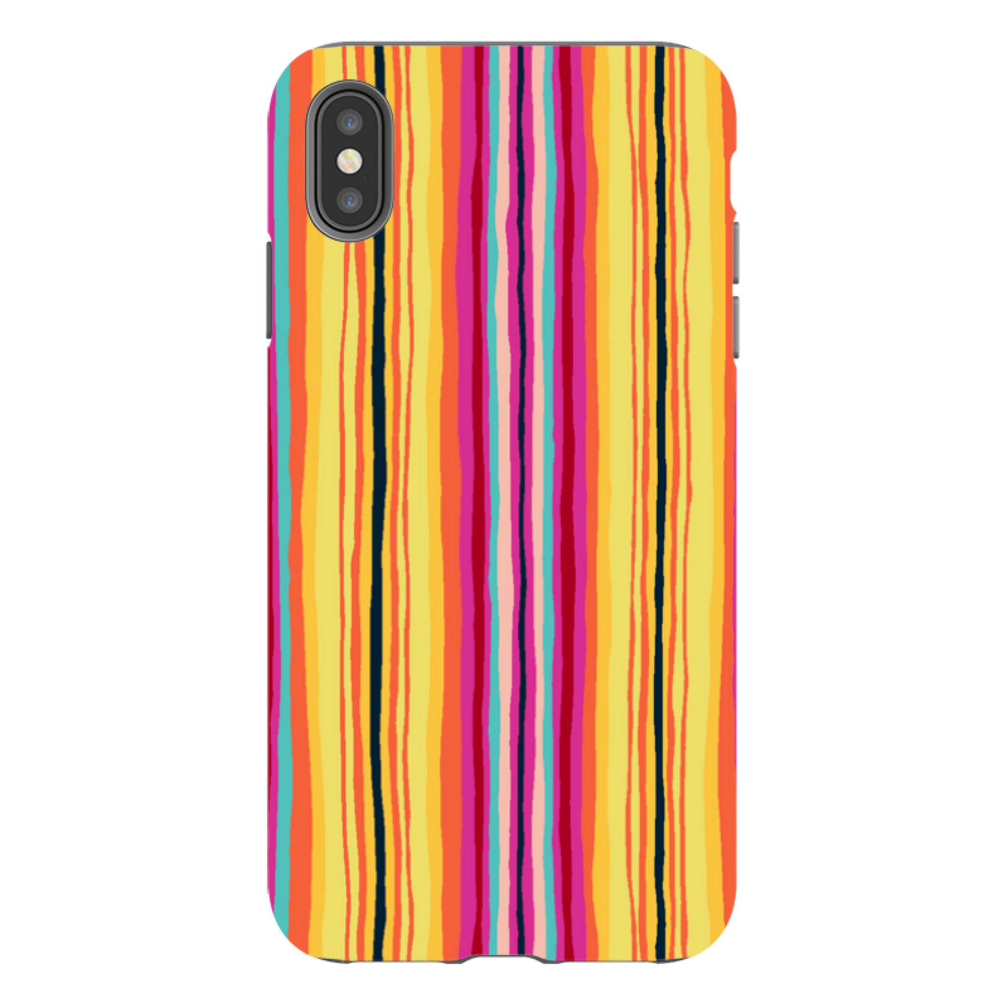 iPhone Tough Case - Atelier Stripe By Sarah Campbell
