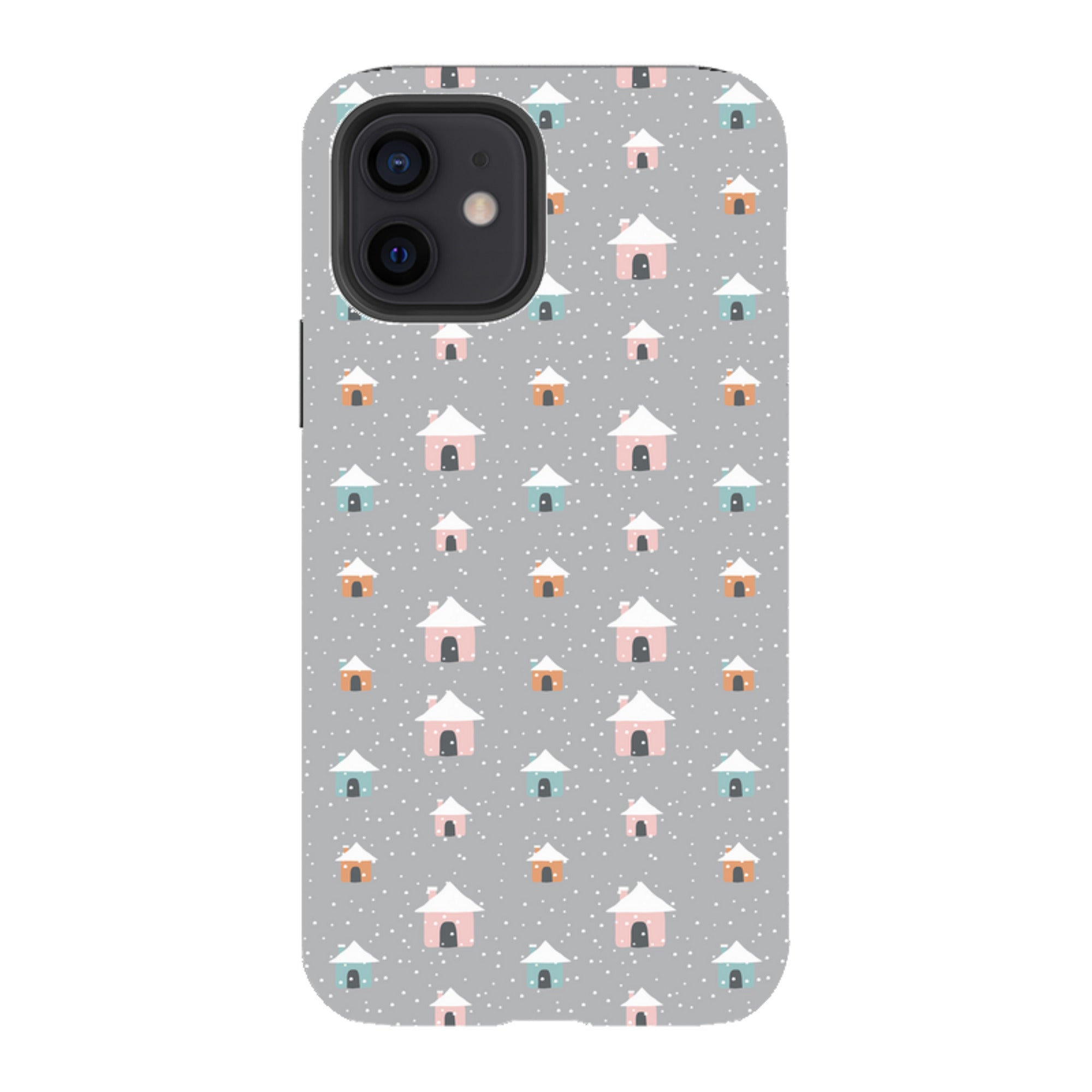 iPhone Tough Case - House Pattern