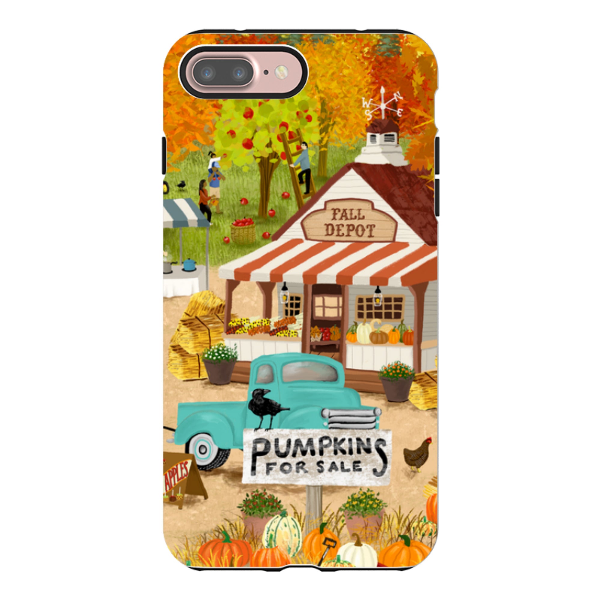 iPhone Tough Case - Fall Festival By Abby Jacobs