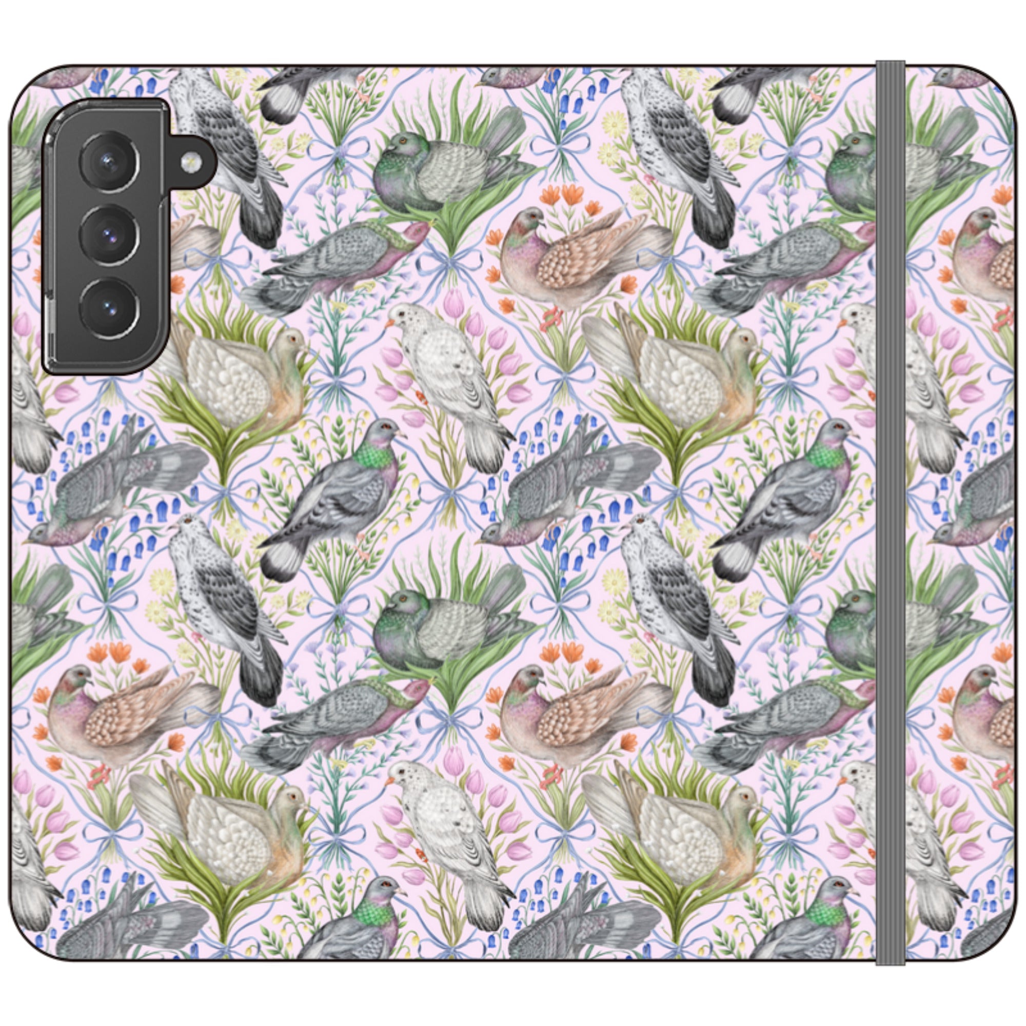 Pigeon Pals Wallet Case By Catherine Rowe