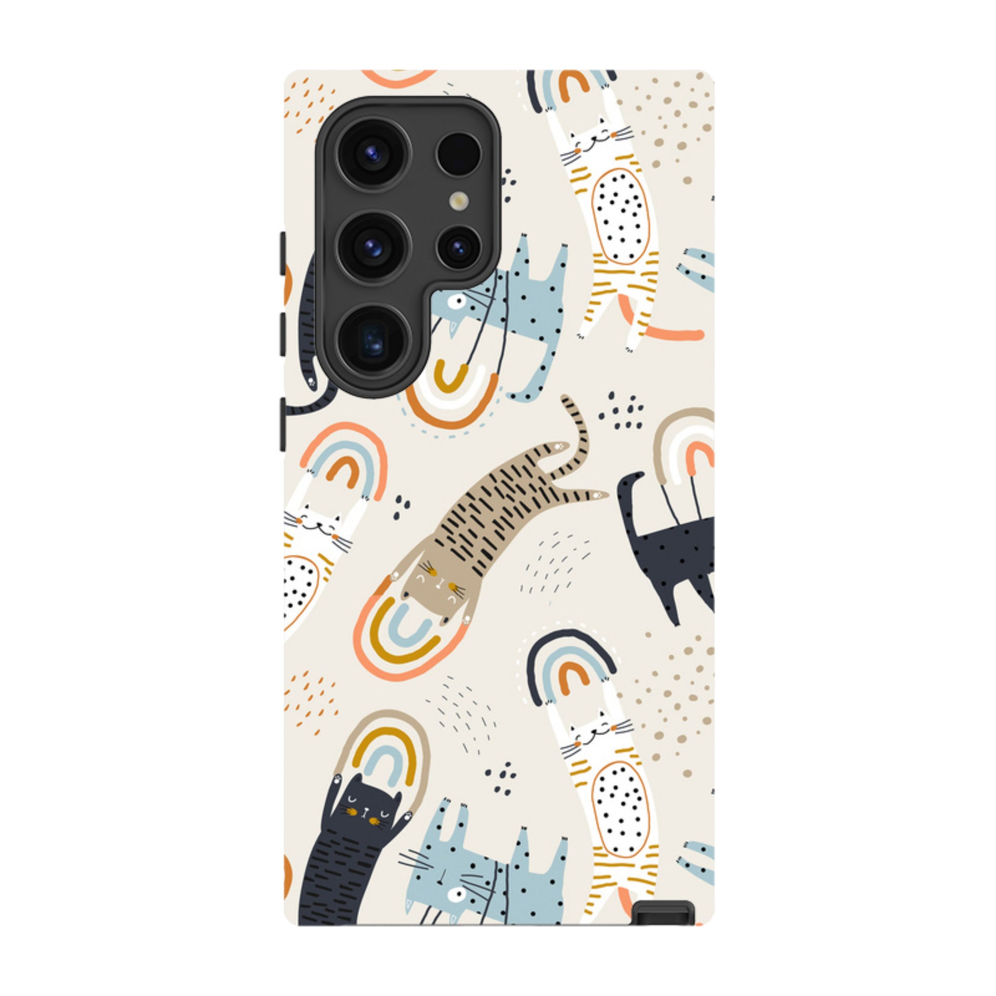 Samsung Tough Case - Rainbow Cats