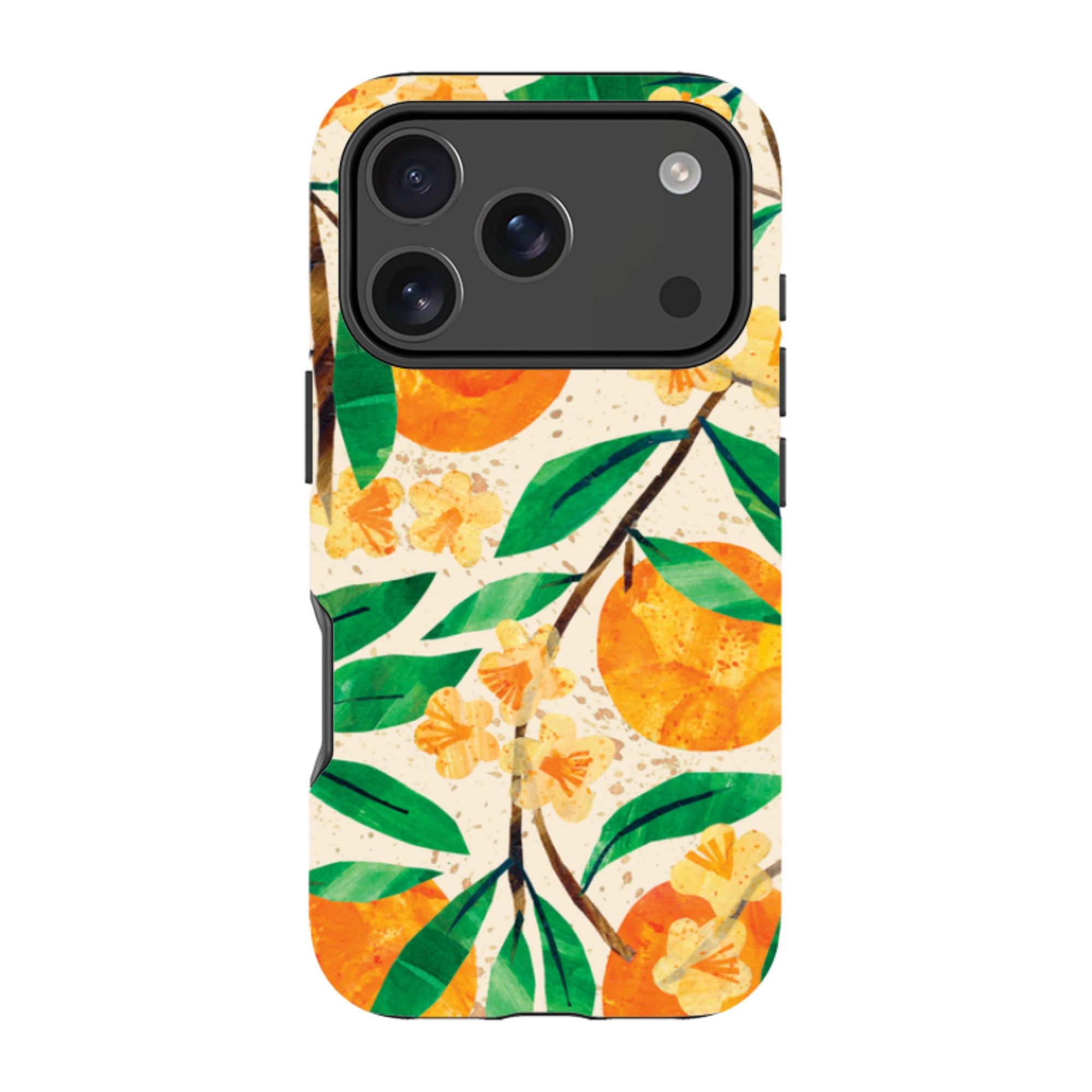 iPhone MagSafe Tough Case - Orange Blossom By Tracey English
