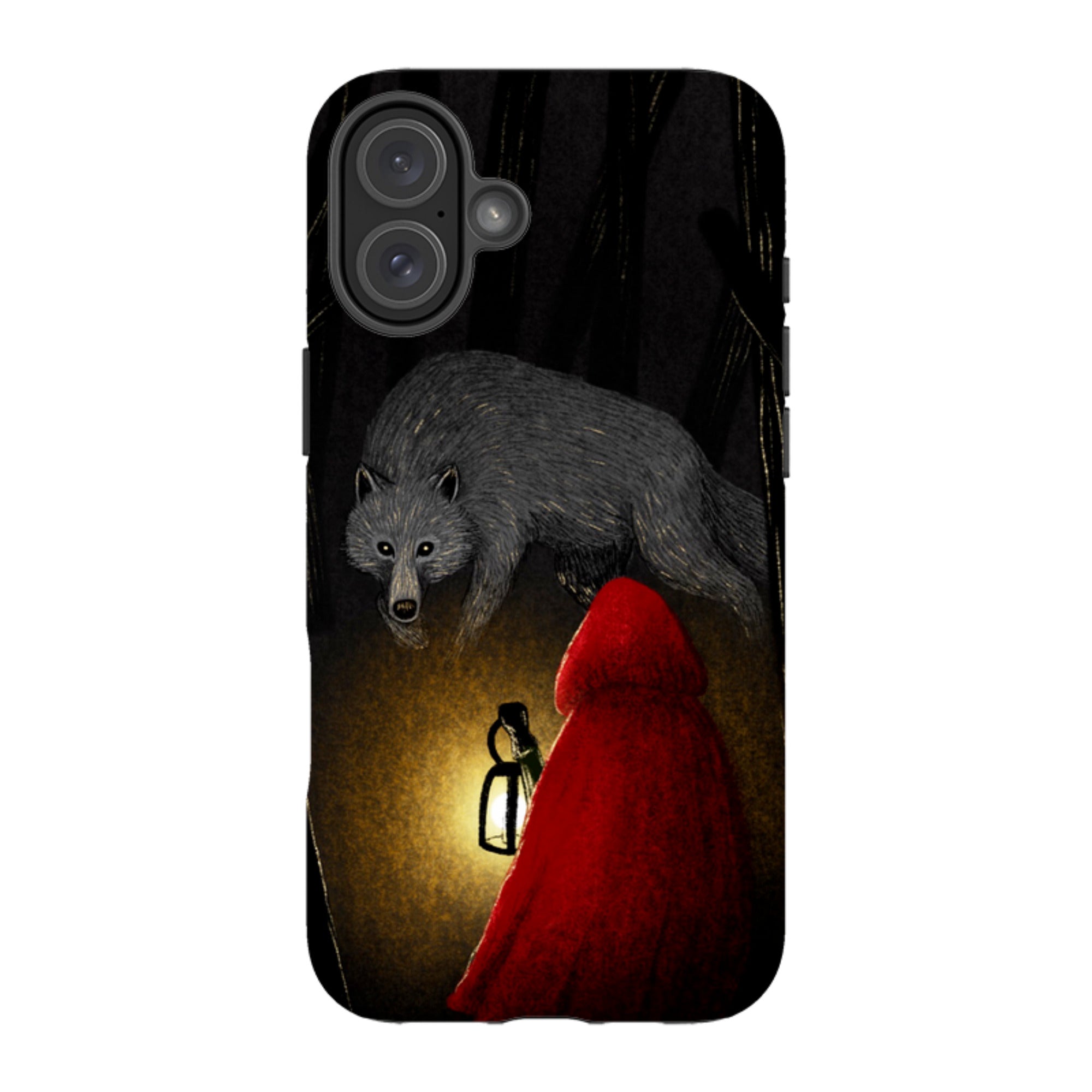 iPhone Tough Case - Riding Hood By Anna Stead