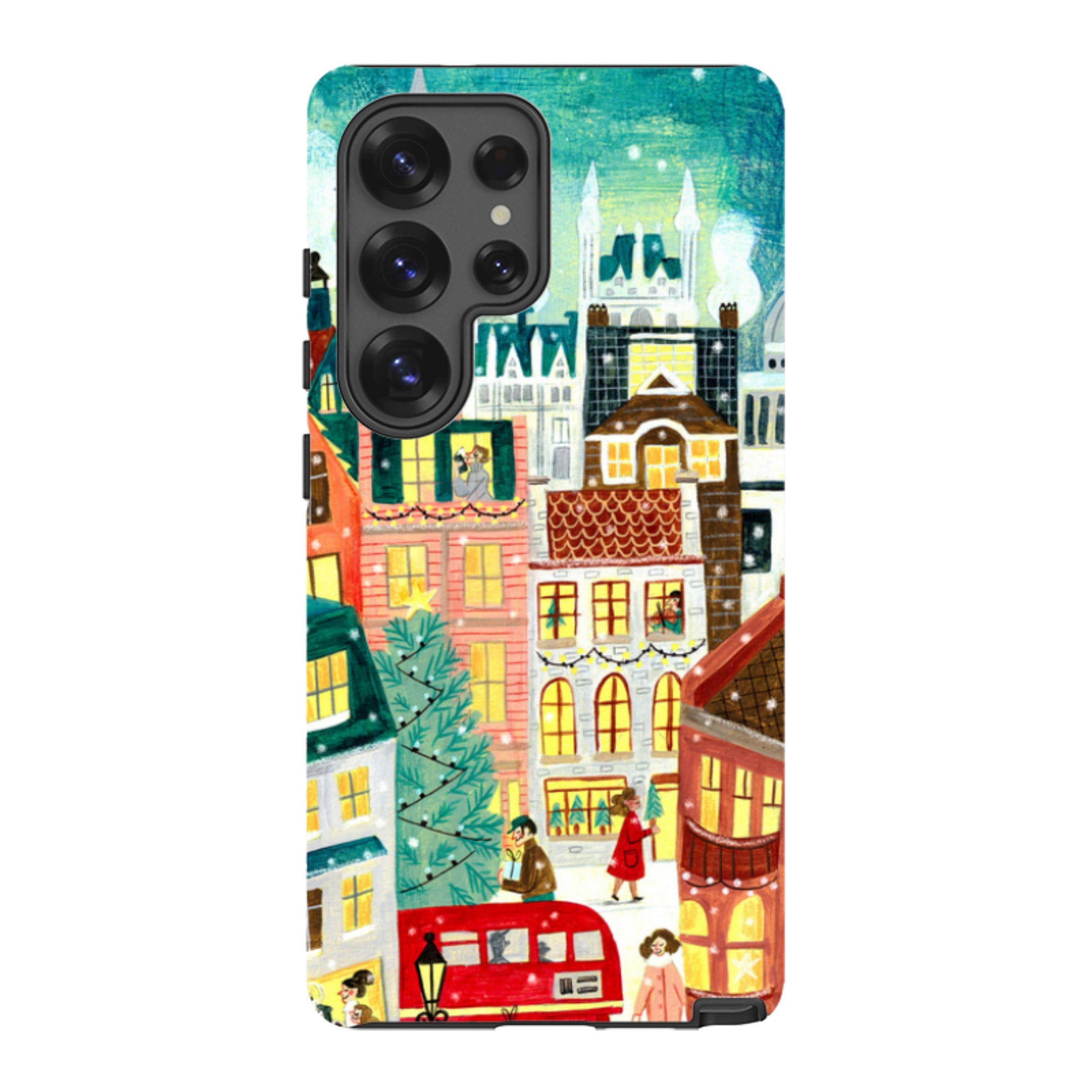 Samsung Tough Case - Xmas In London By Caroline Bonne Muller
