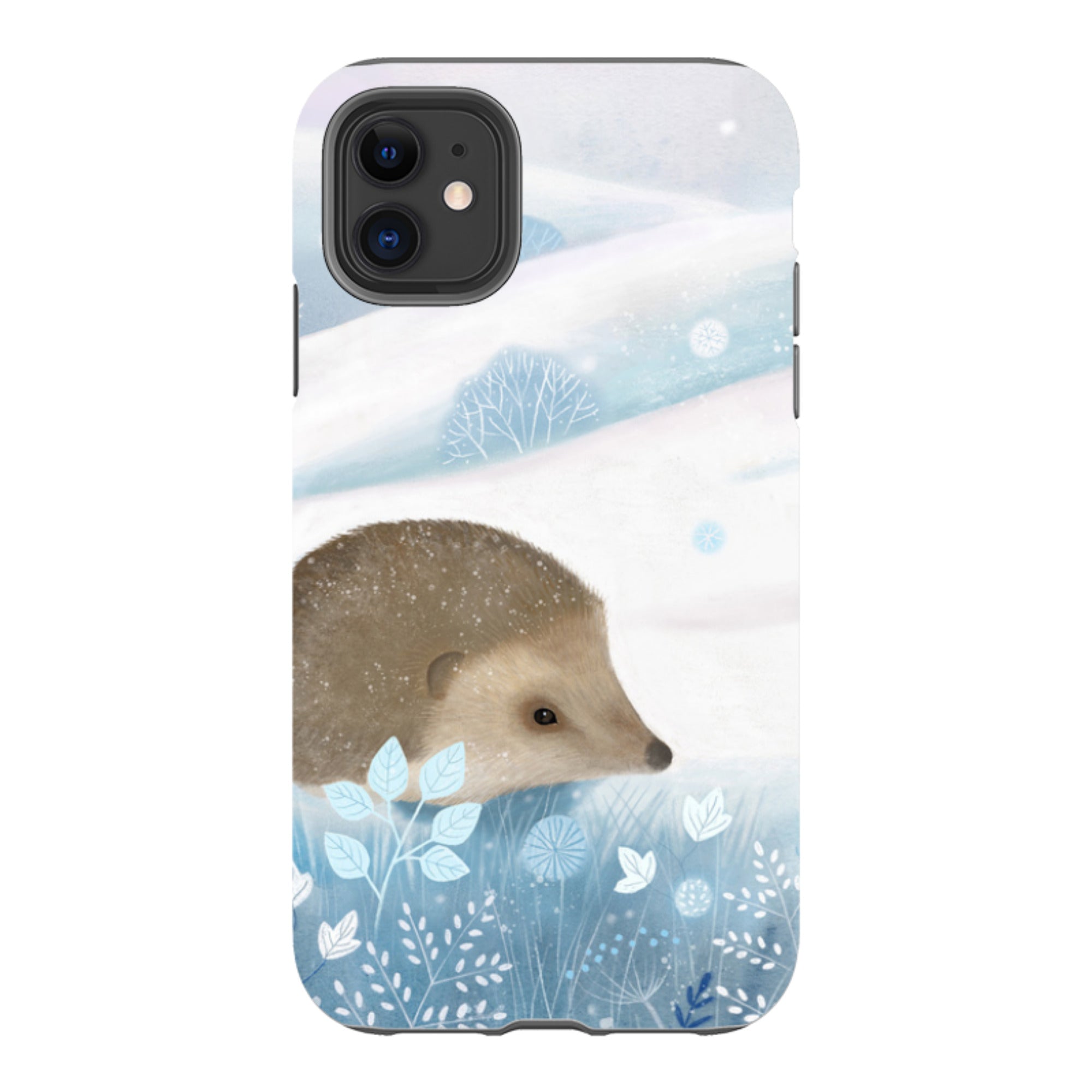 iPhone Tough Case - Winter Hedgehog By Bex Parkin