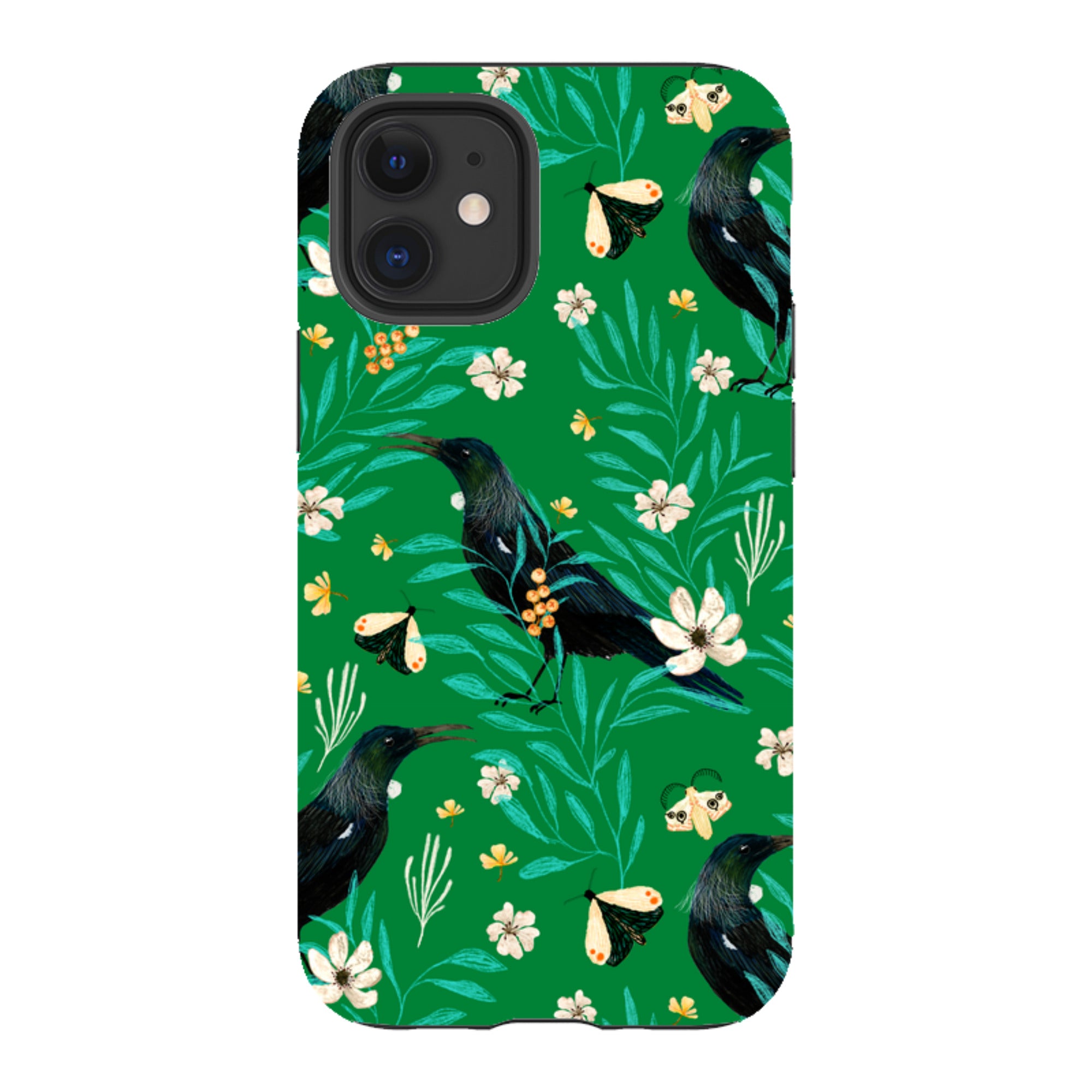 iPhone Tough Case - Tui Green By Katherine Quinn