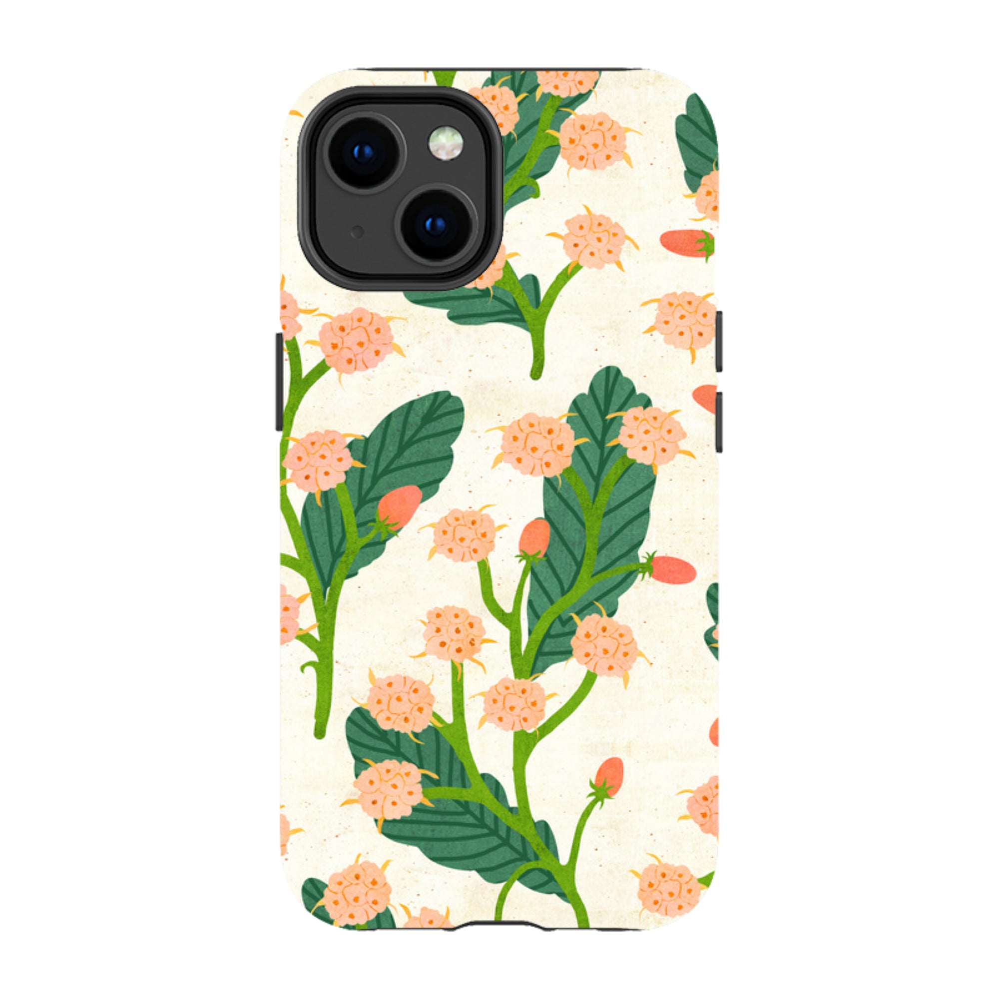 iPhone MagSafe Tough Case - Summer Seeds Cream By Katherine Quinn