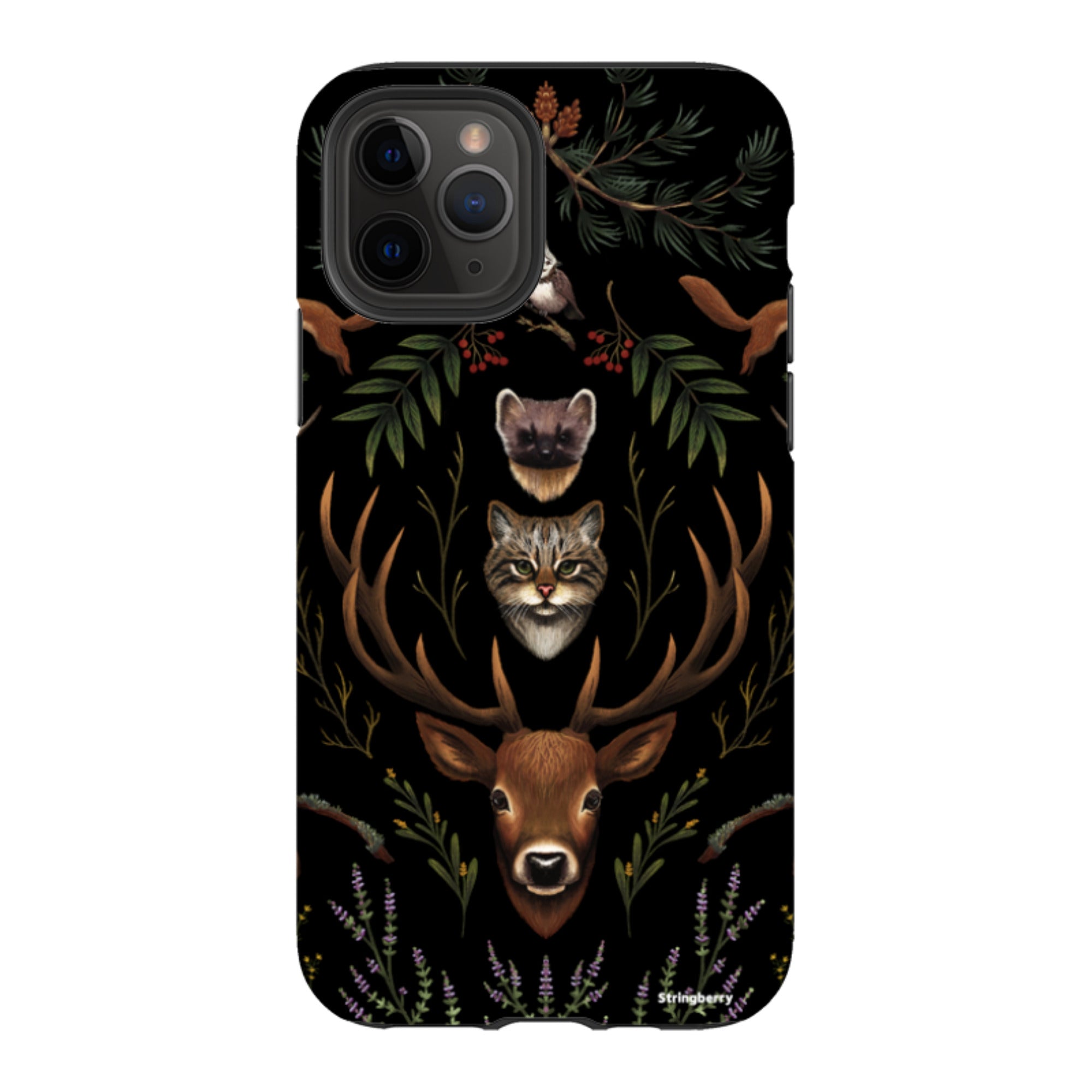 iPhone Tough Case - Highland Wildlife By Anna Stead
