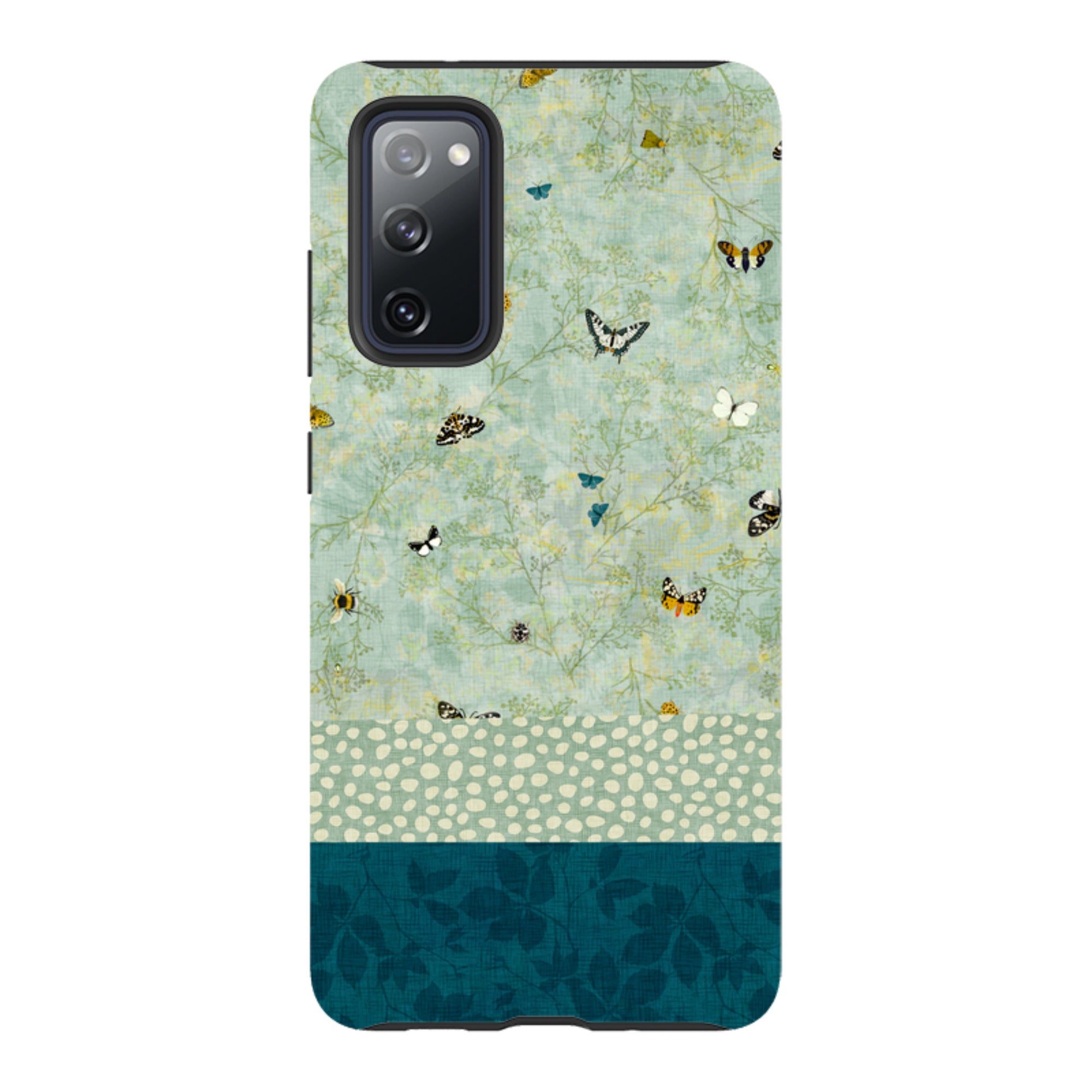 Samsung Tough  Case - Chinoiserie Garden Soft Sage 2 By Katherine Quinn