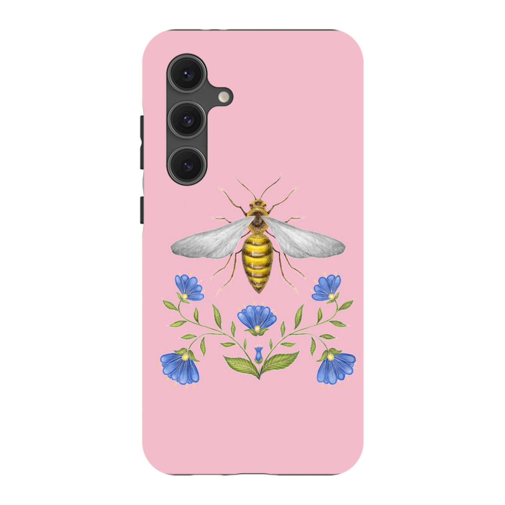 Samsung Tough Case - Wings Of Freedom Pink By Catherine Rowe