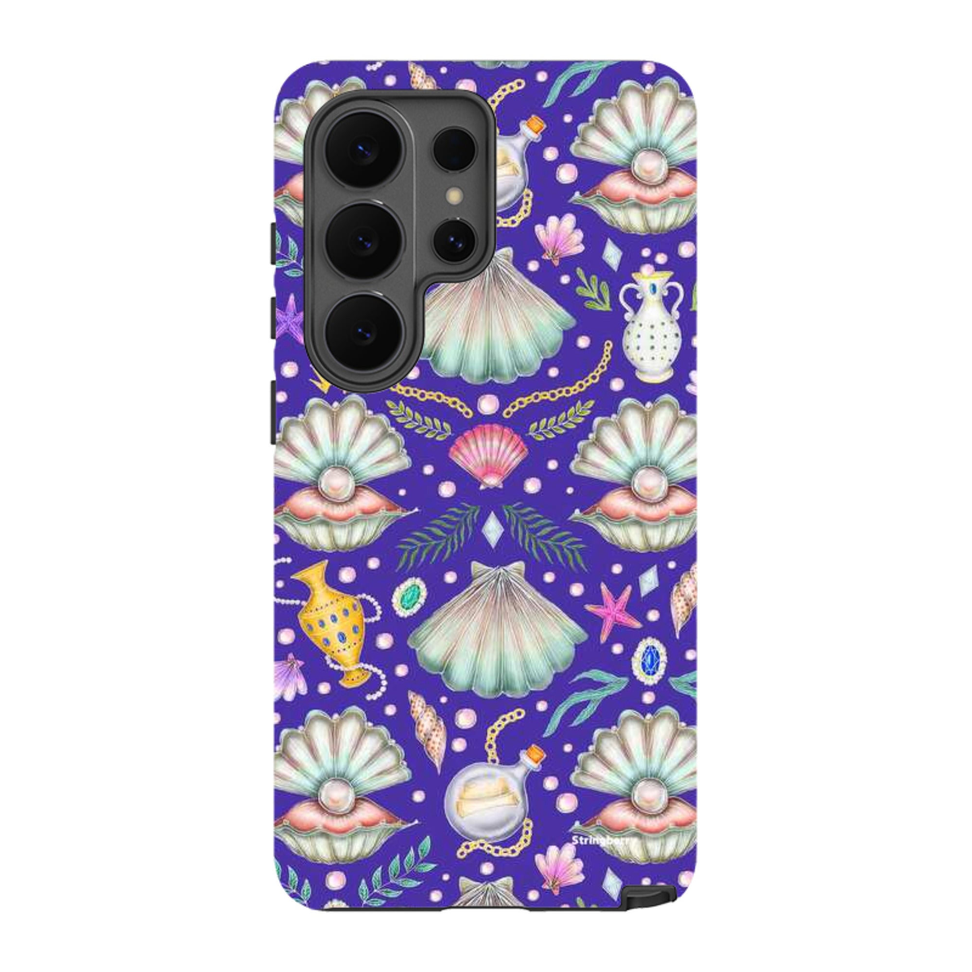 Samsung Tough Case - Pearl's Fantasy Indigo By Catherine Rowe