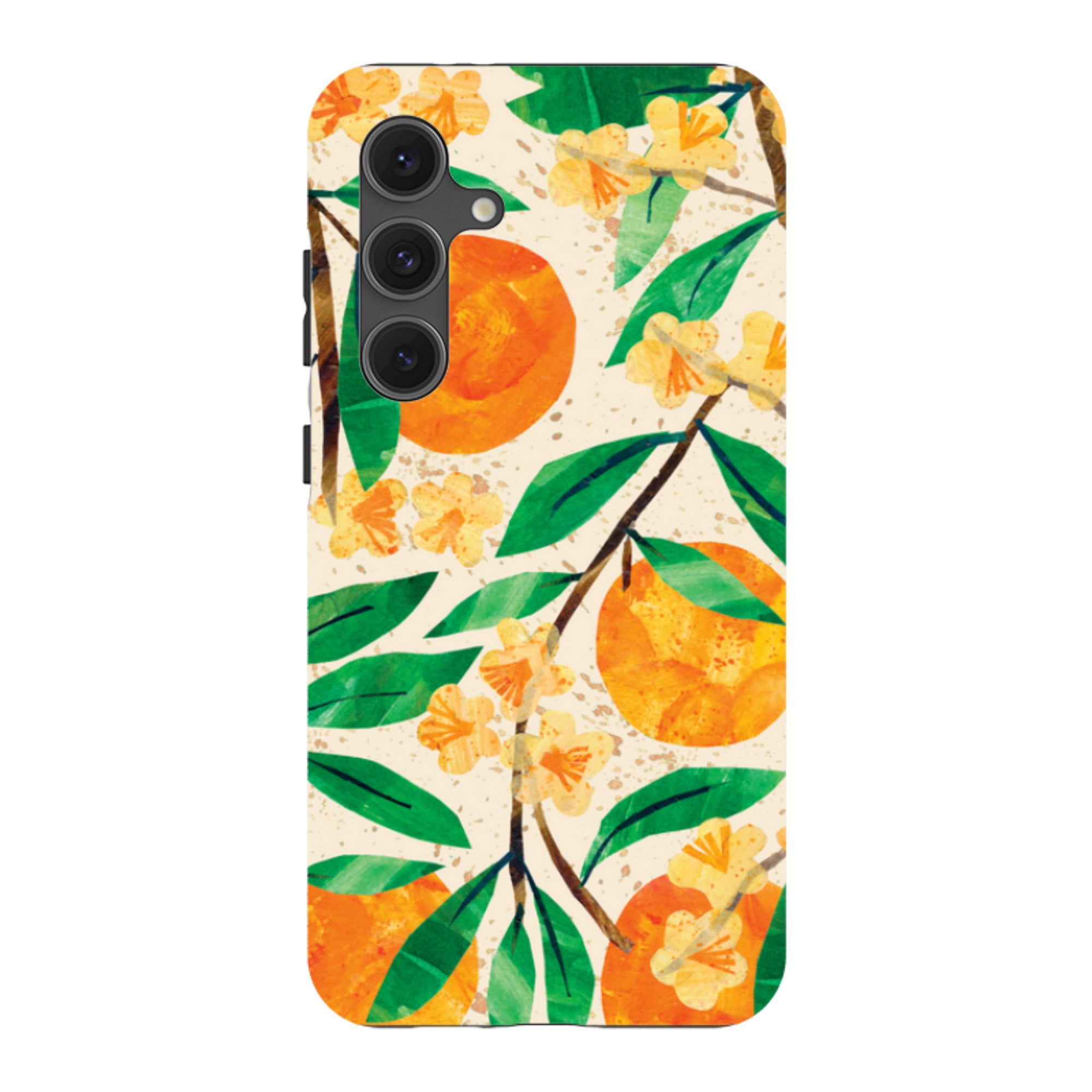 Samsung Tough  Case - Orange Blossom By Tracey English