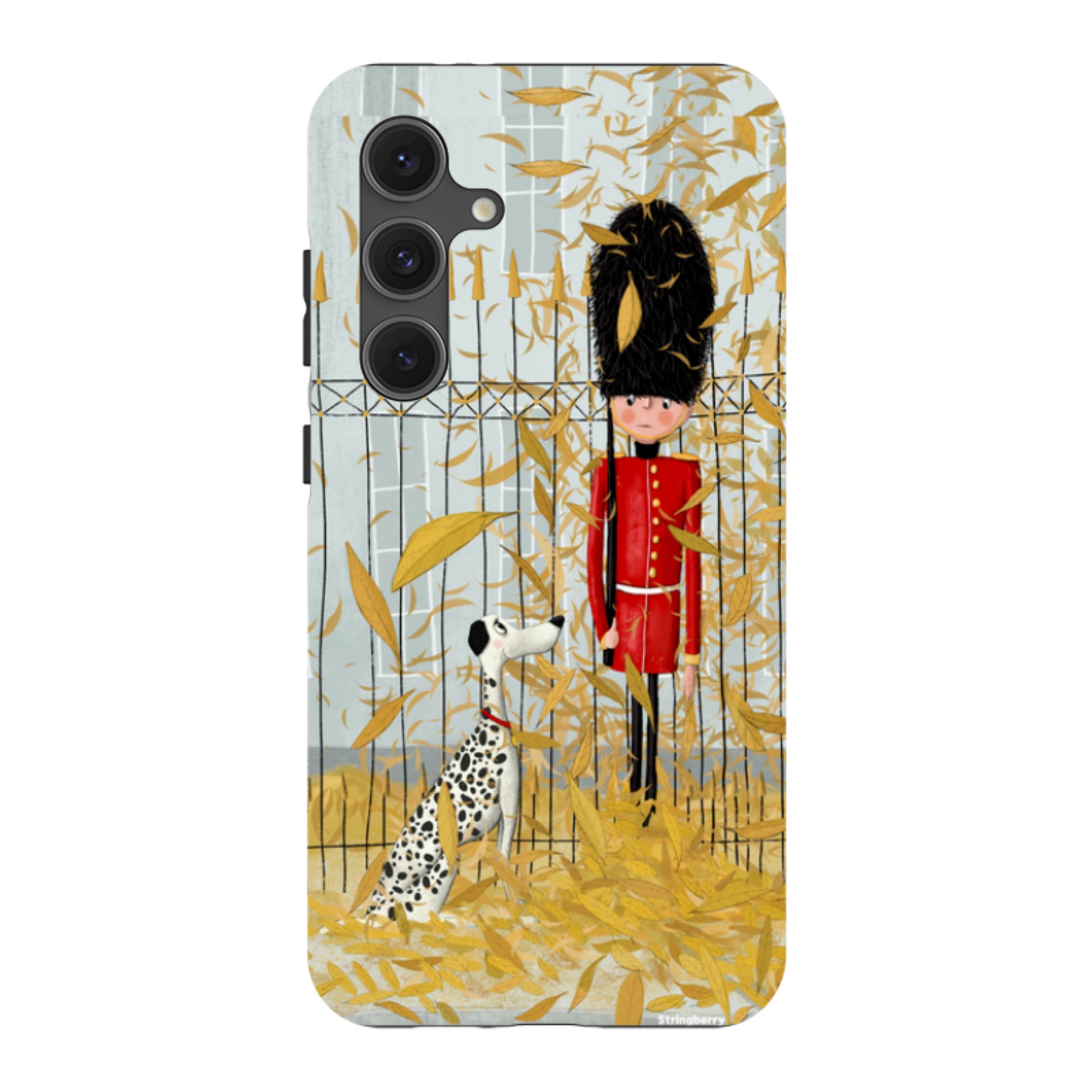 Samsung Tough Case - London In Leaves By Maja Lindberg