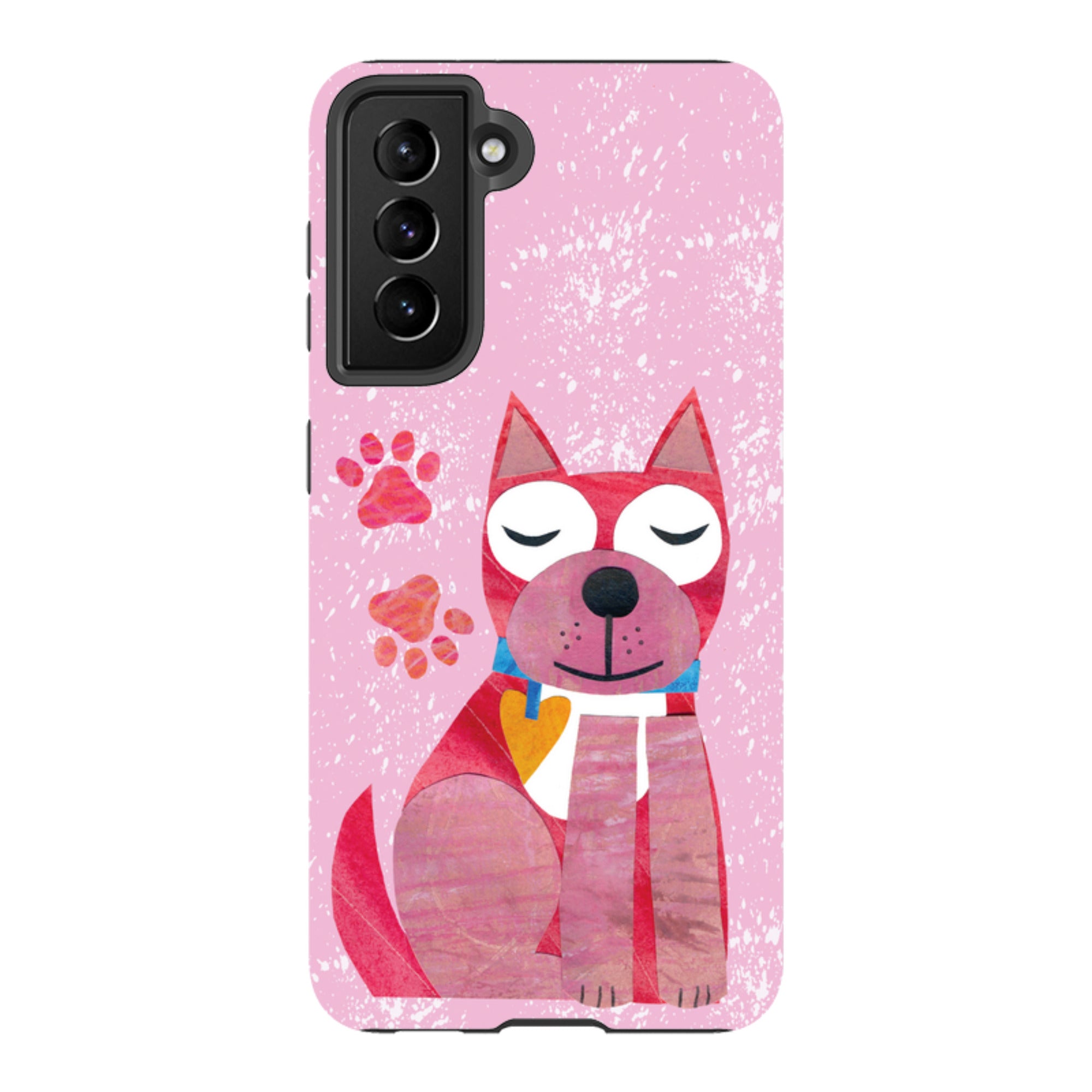 Samsung Tough Case - Dog With Heart By Tracey English