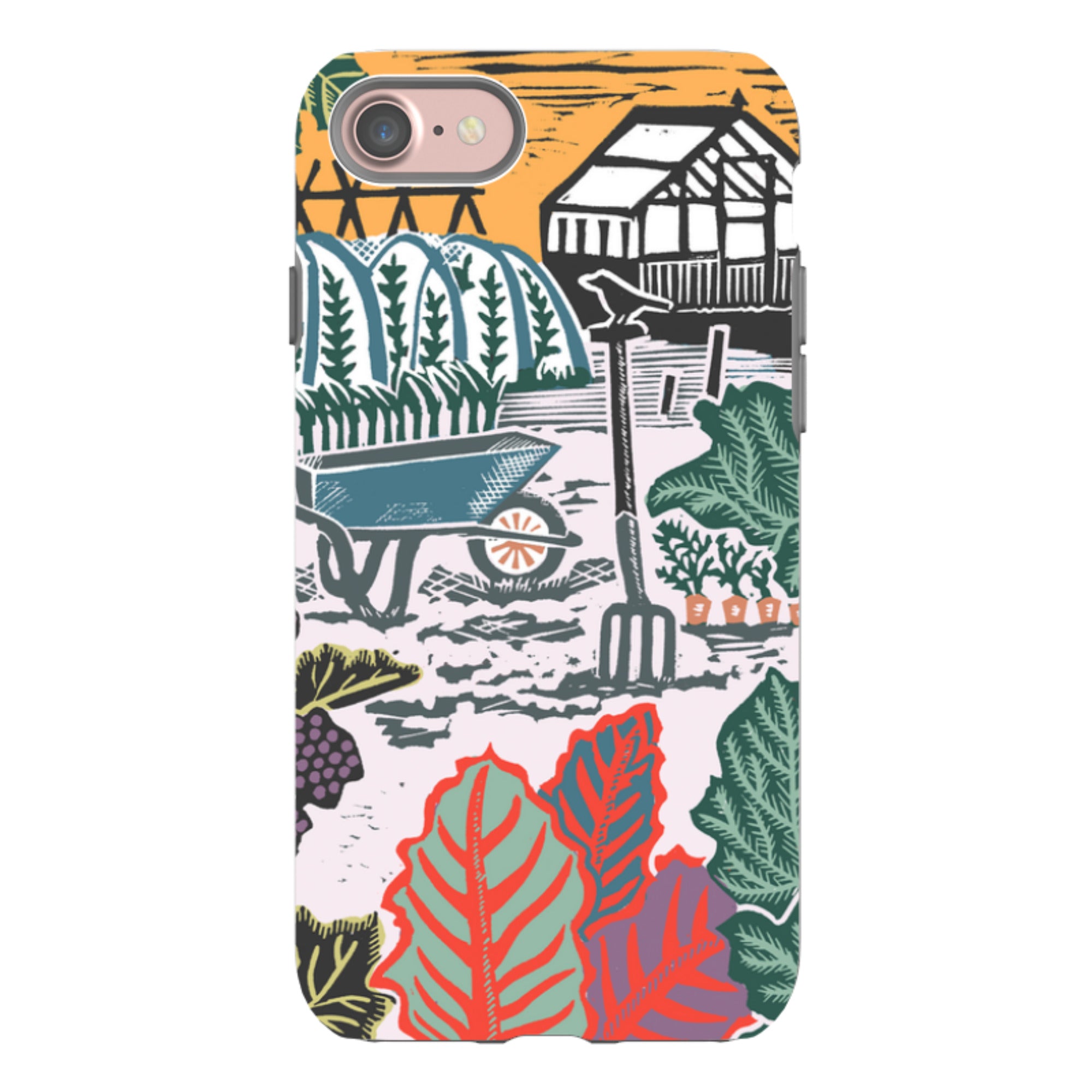iPhone Tough Case - Allotment By Kate Heiss