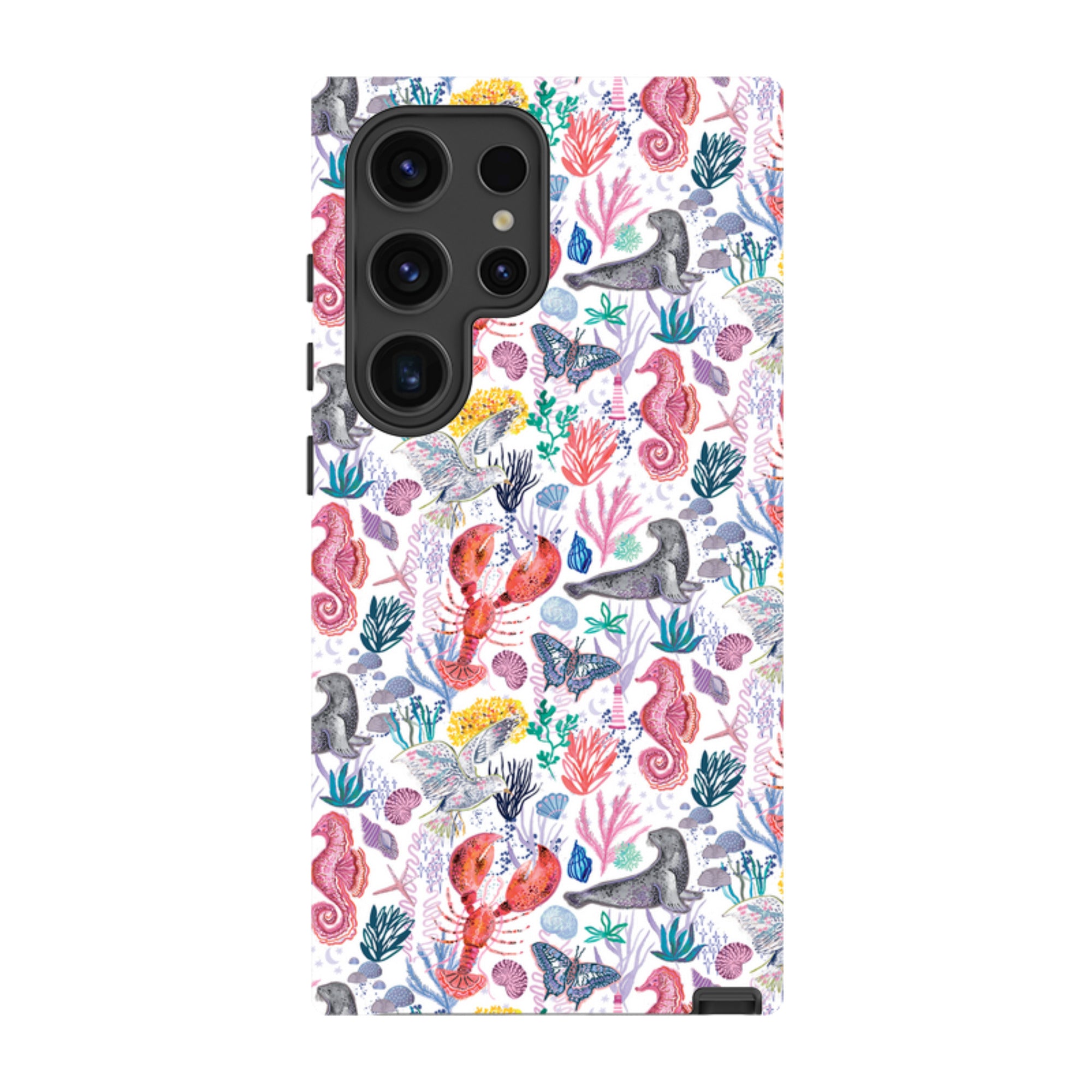 Samsung Tough  Case - Coastline Pattern B By Emma Frances Grant
