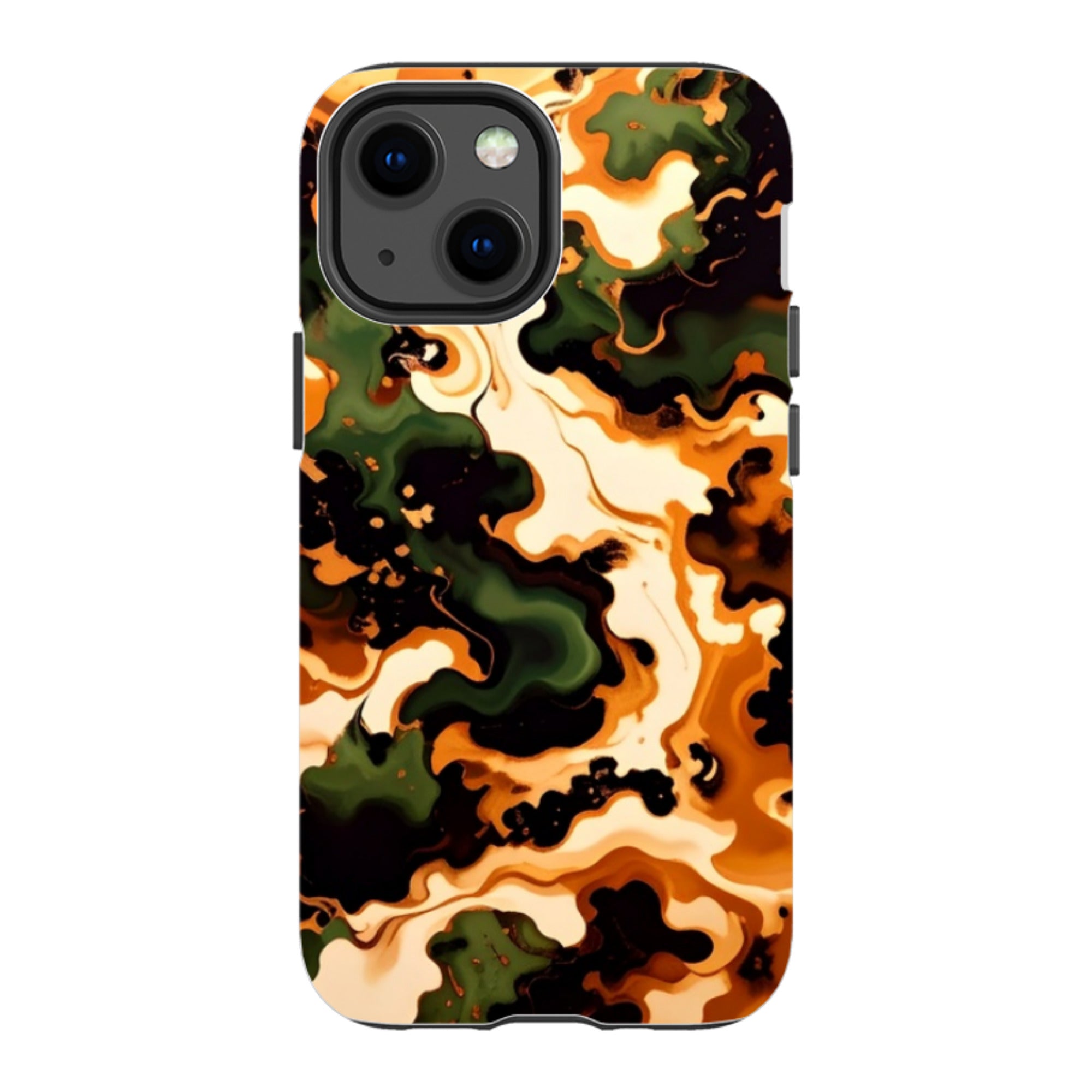iPhone Tough Case - Green Marble